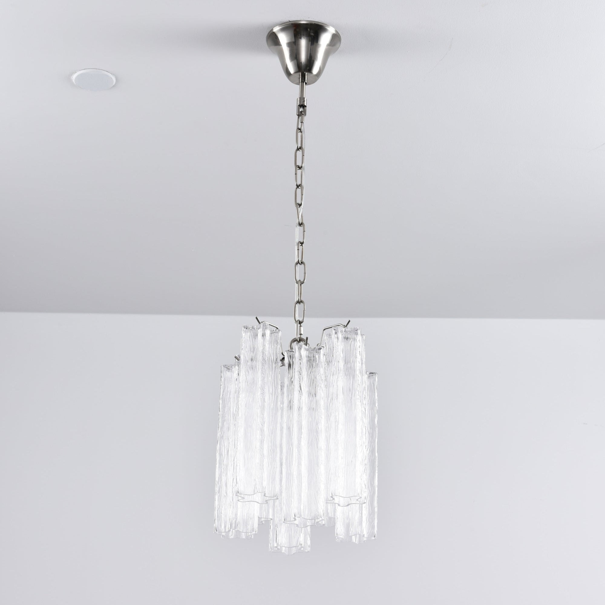 Aurora Lustre Rose Dégradé Murano Verre