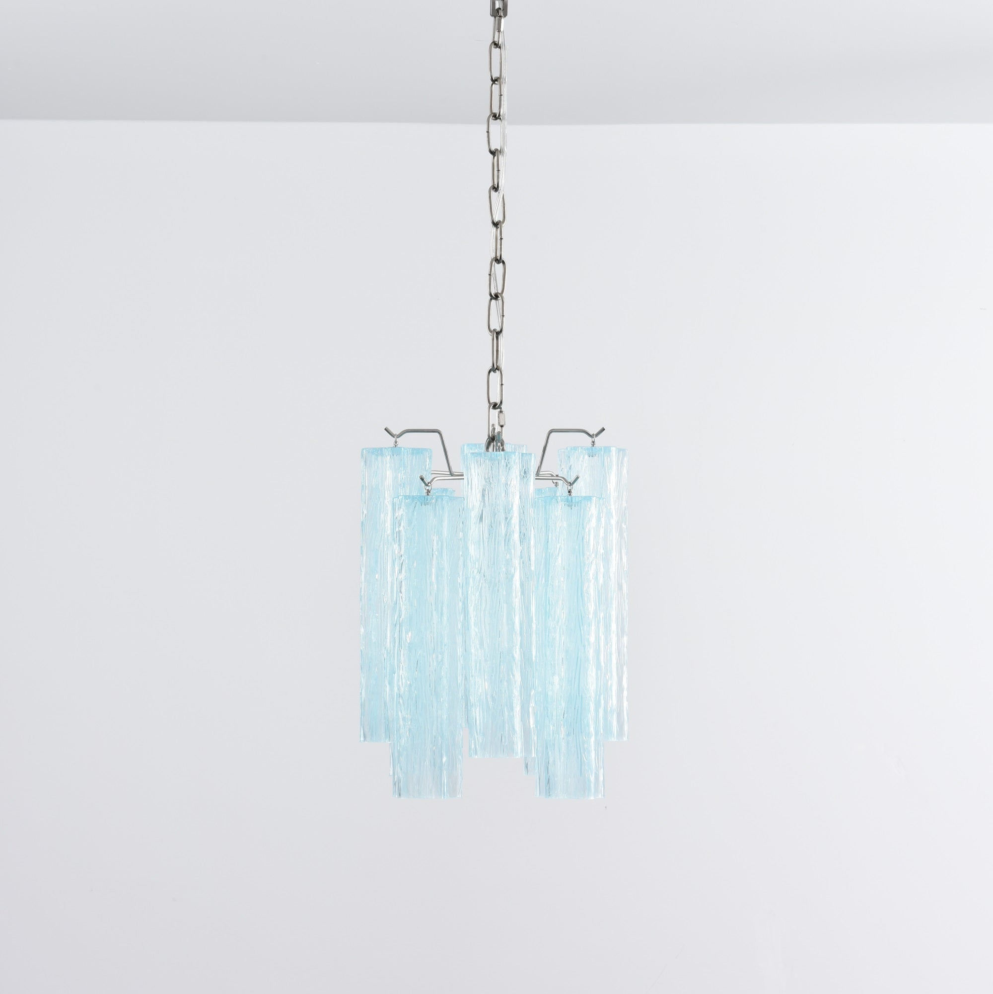 Aurora Lustre Rose Dégradé Murano Verre