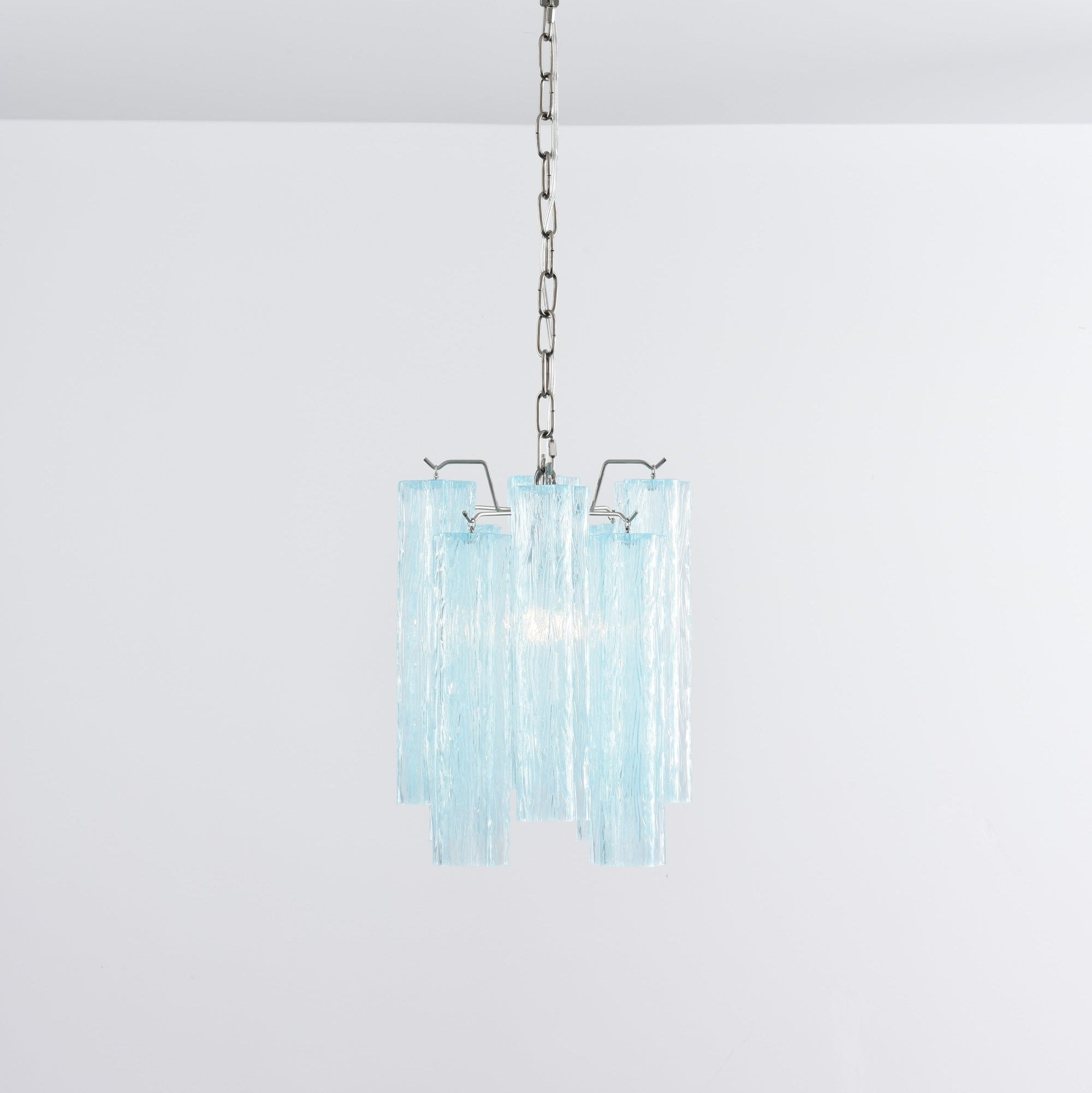 Aurora Lustre Rose Dégradé Murano Verre