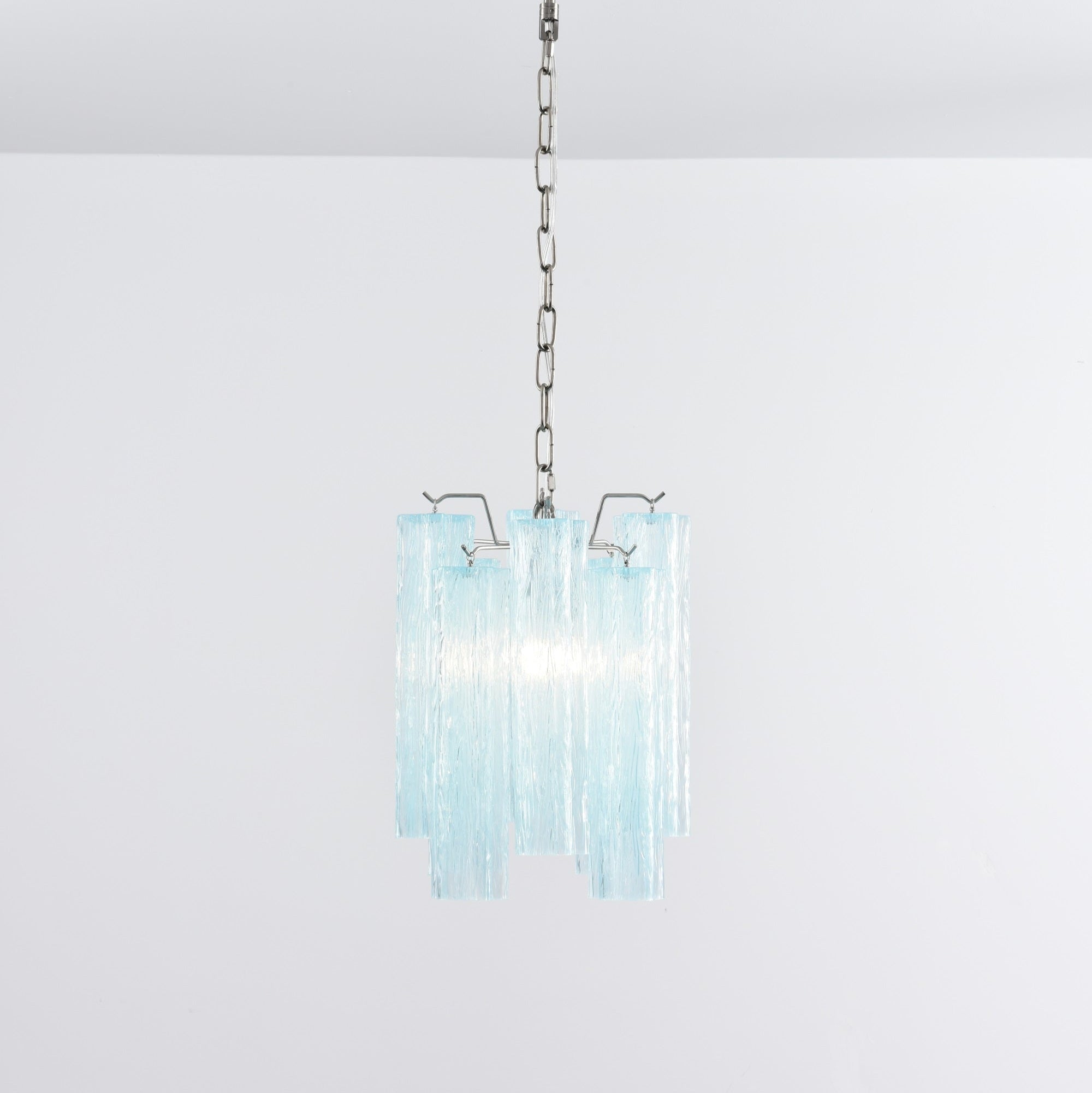 Aurora Lustre Rose Dégradé Murano Verre