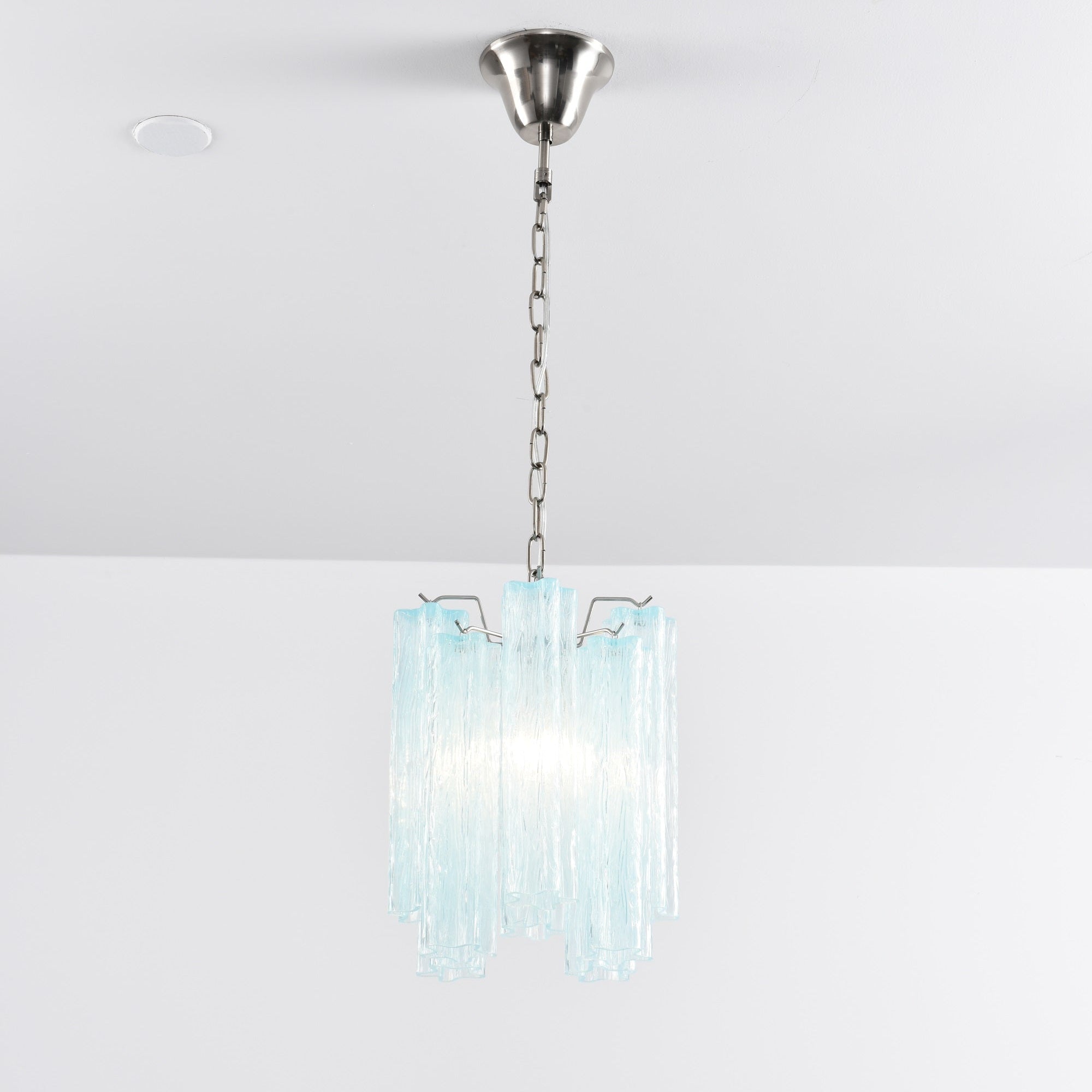 Aurora Lustre Rose Dégradé Murano Verre
