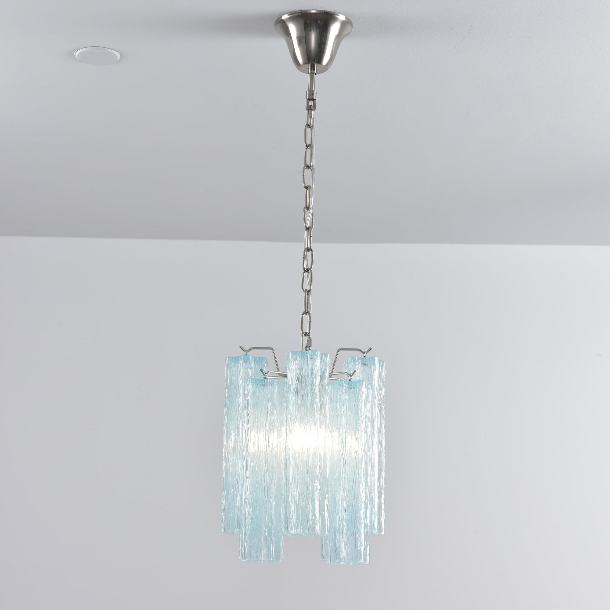 Aurora Lustre Rose Dégradé Murano Verre