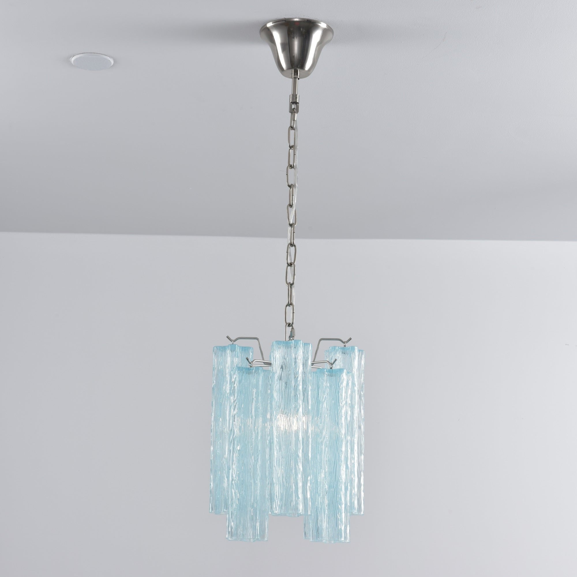 Aurora Lustre Rose Dégradé Murano Verre