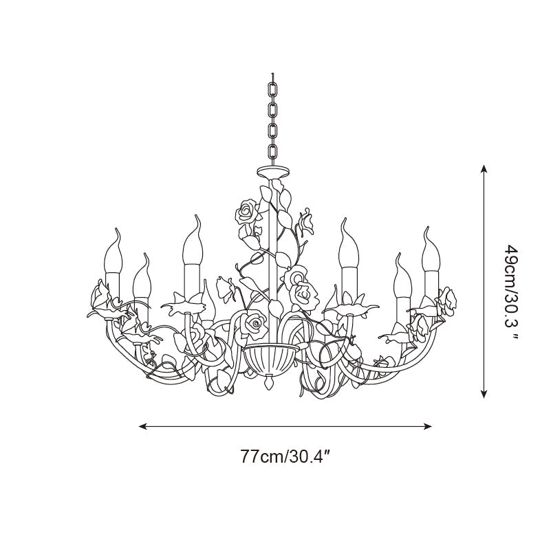 Evelisse Lustre blanc vintage