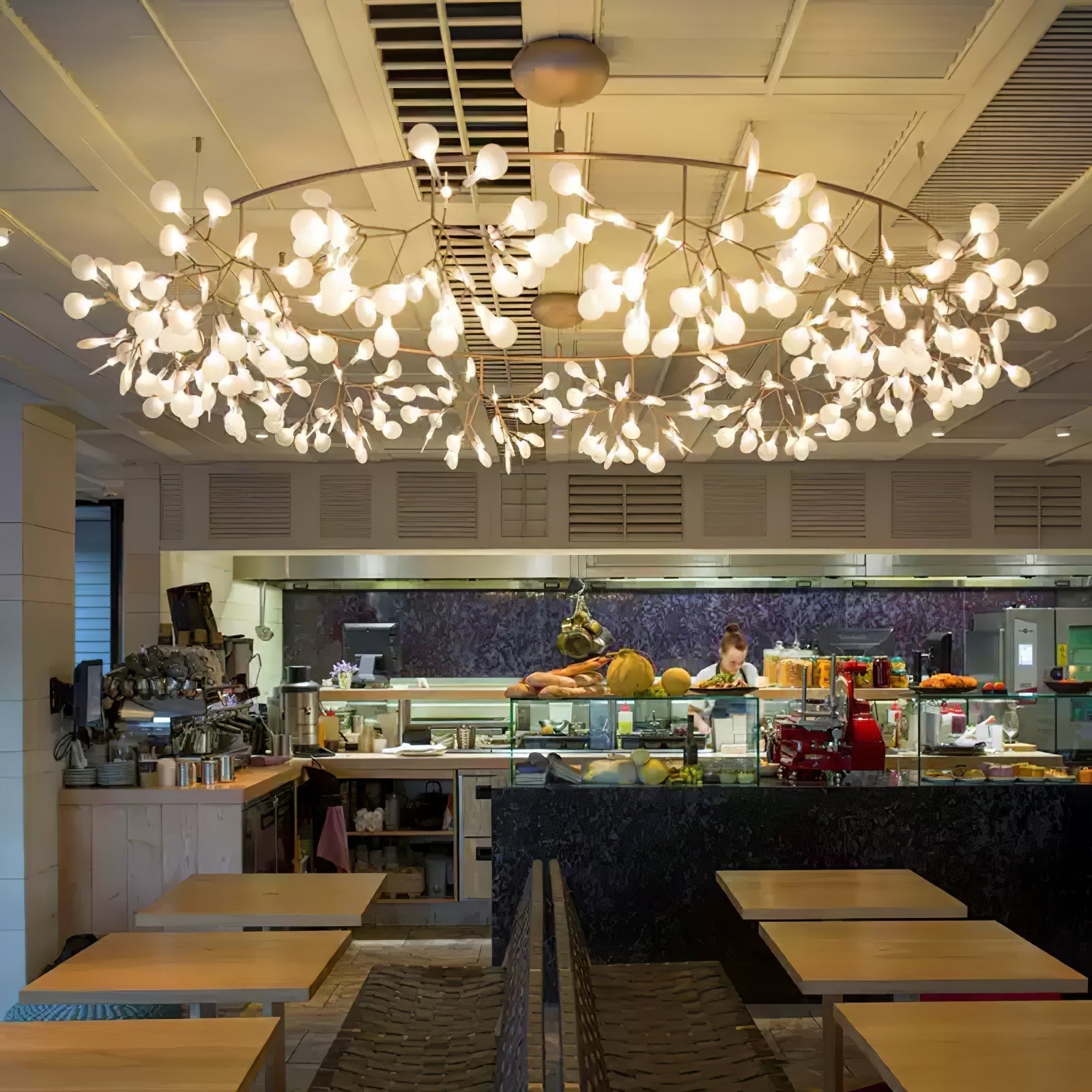 Lustra Lustre Rose Gold Firefly LED Branch