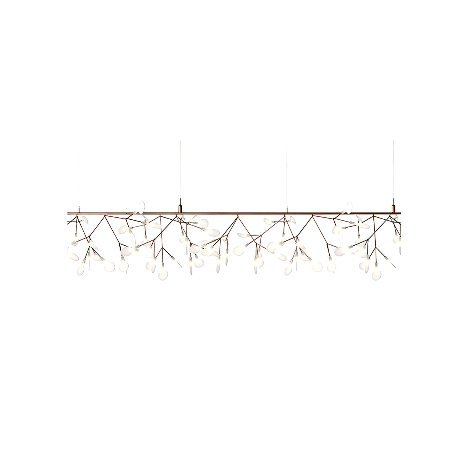 Lustra Lustre Rose Gold Firefly LED Branch