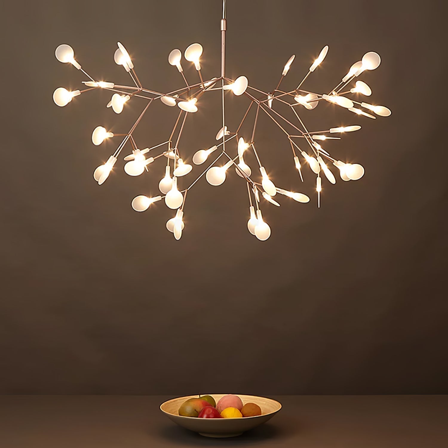Lustra Lustre Rose Gold Firefly LED Branch