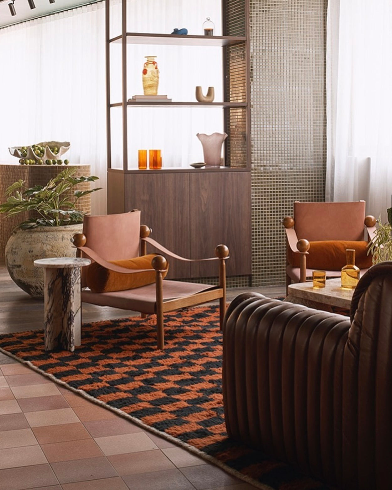 Acariel Table D'appoint en Marbre Minimaliste Moderne Accessoires