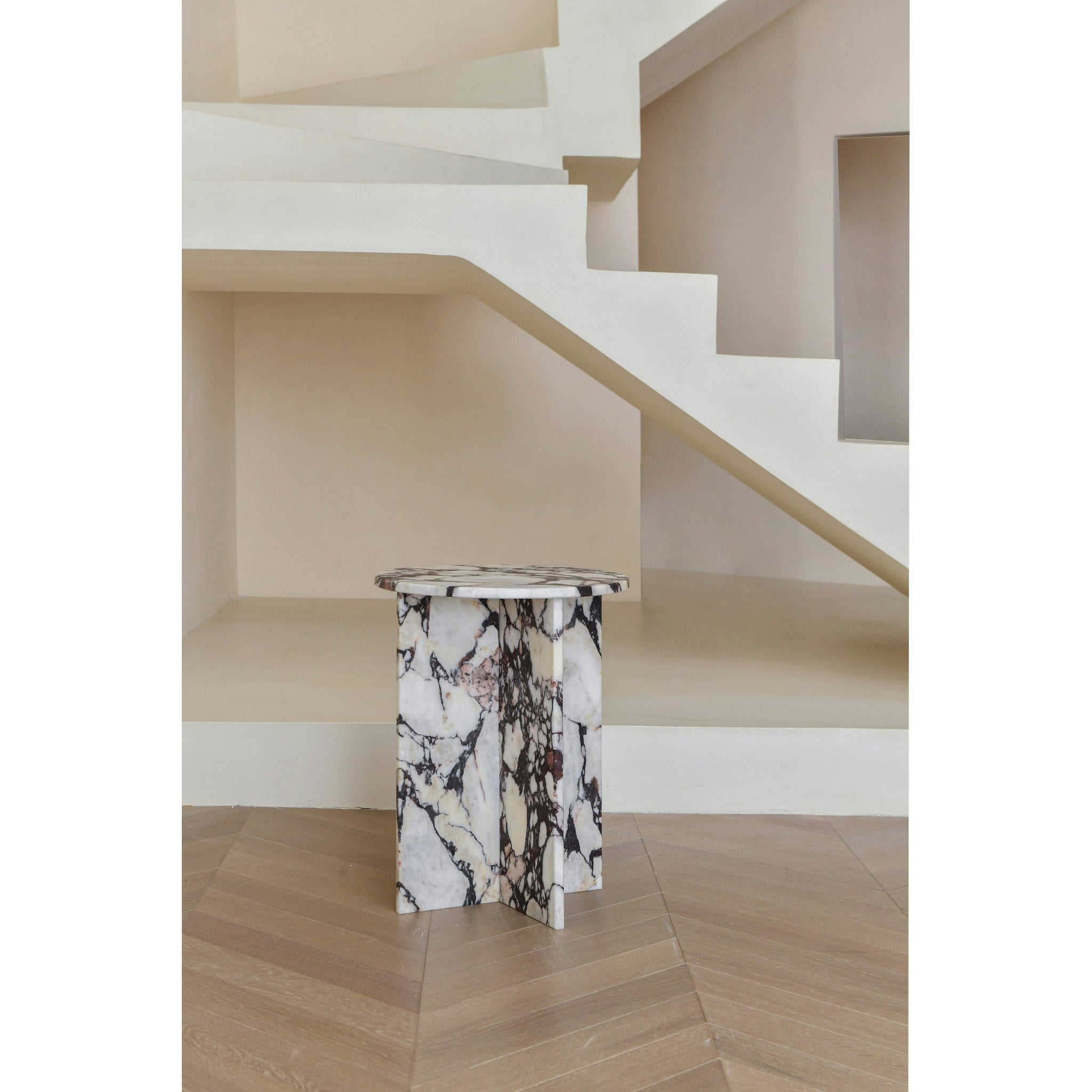 Acariel Table D'appoint en Marbre Minimaliste Moderne Accessoires