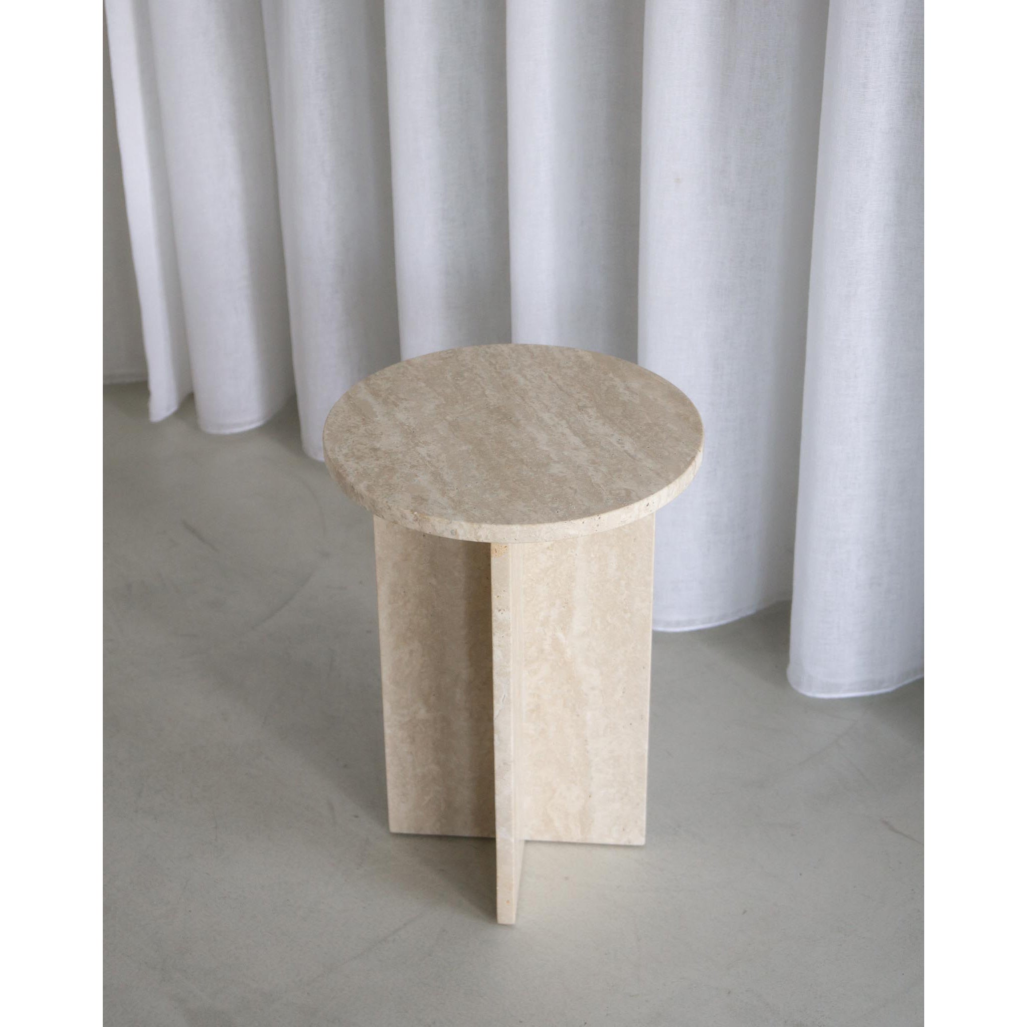 Acariel Table D'appoint en Marbre Minimaliste Moderne Accessoires