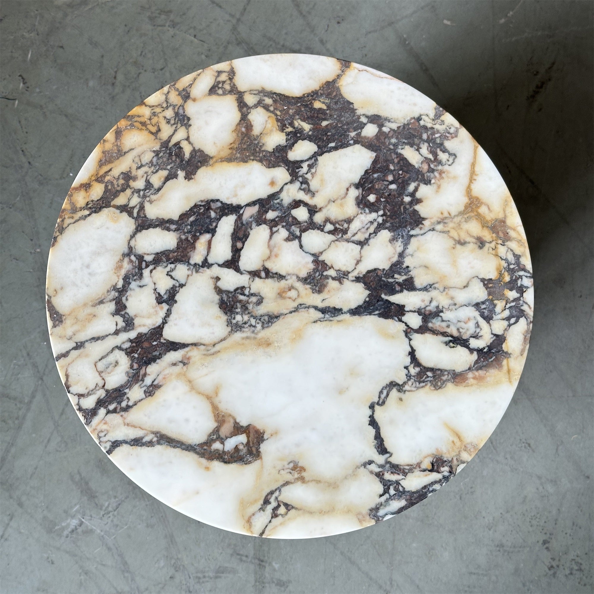 Acariel Table D'appoint en Marbre Minimaliste Moderne Accessoires