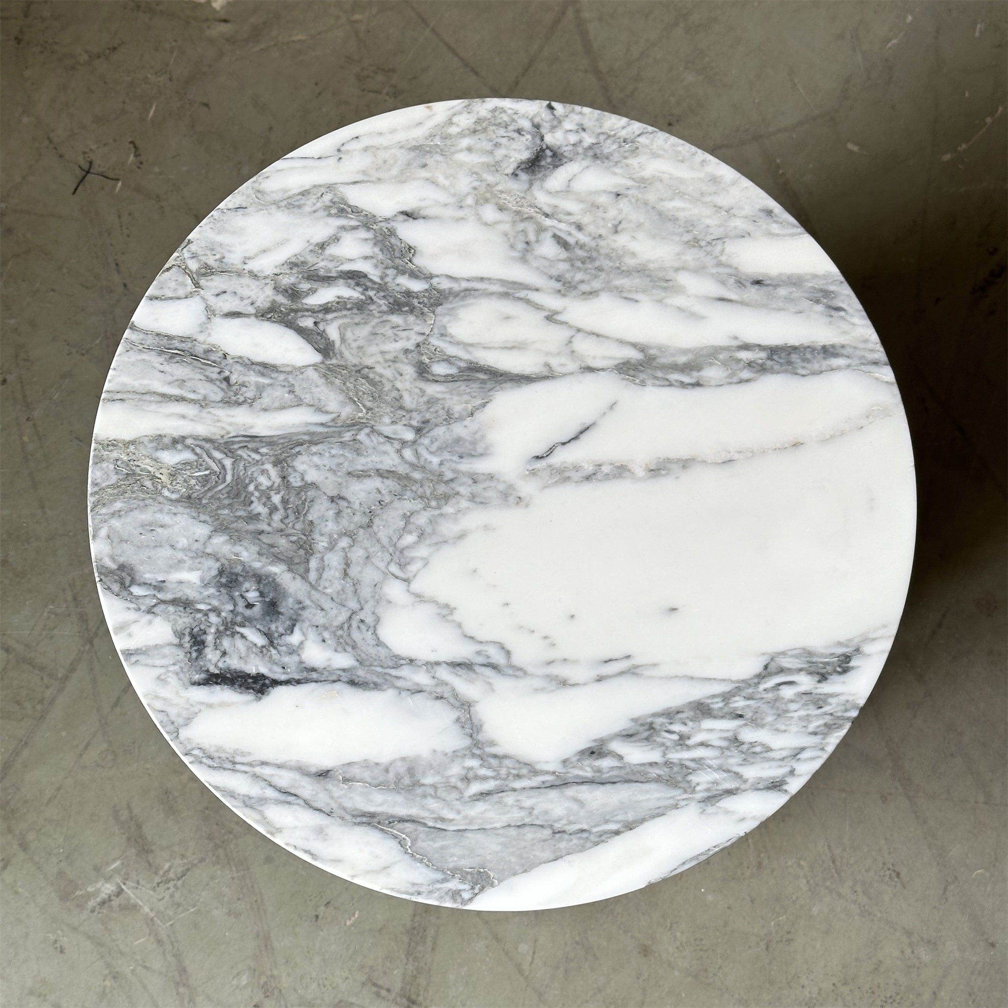 Acariel Table D'appoint en Marbre Minimaliste Moderne Accessoires