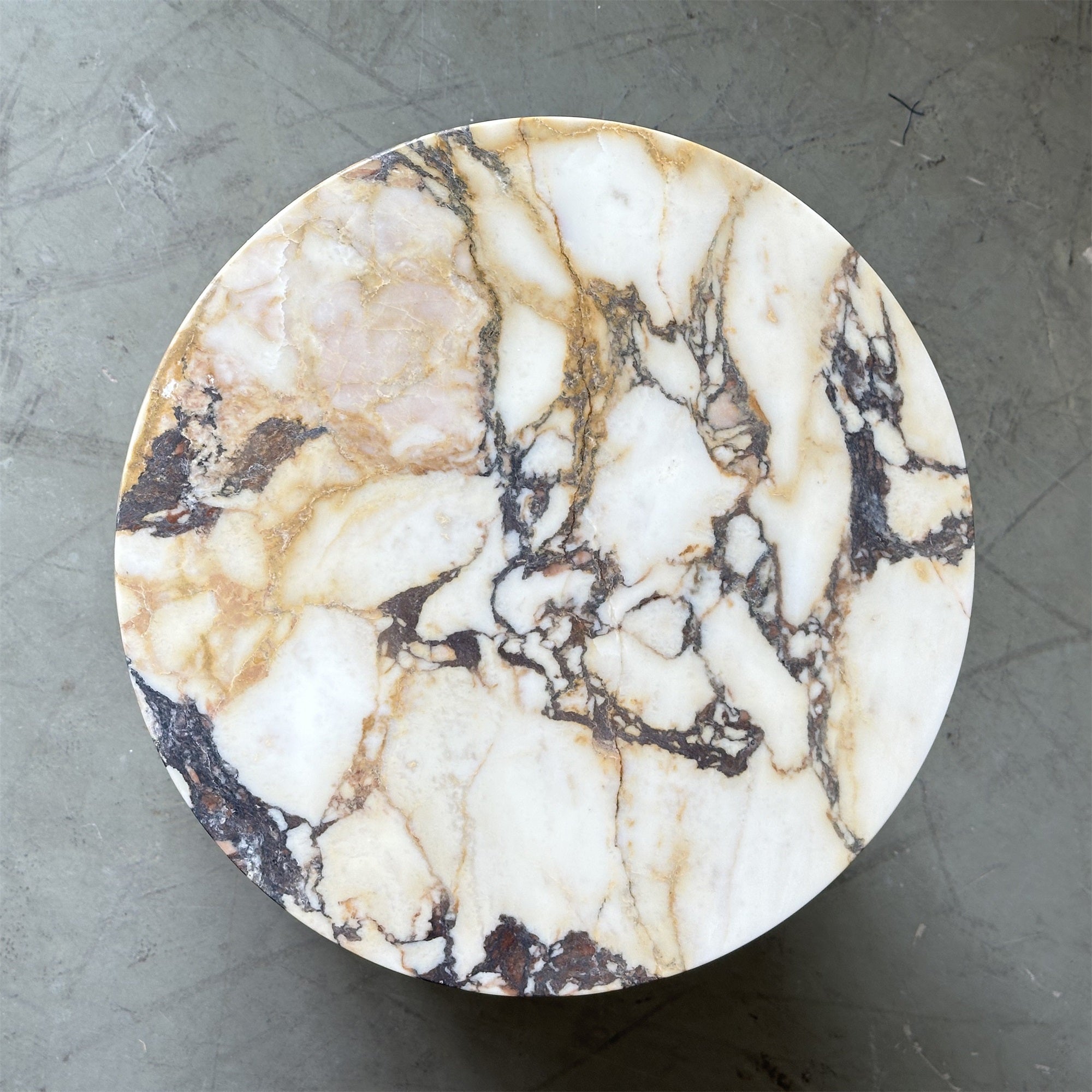 Acariel Table D'appoint en Marbre Minimaliste Moderne Accessoires