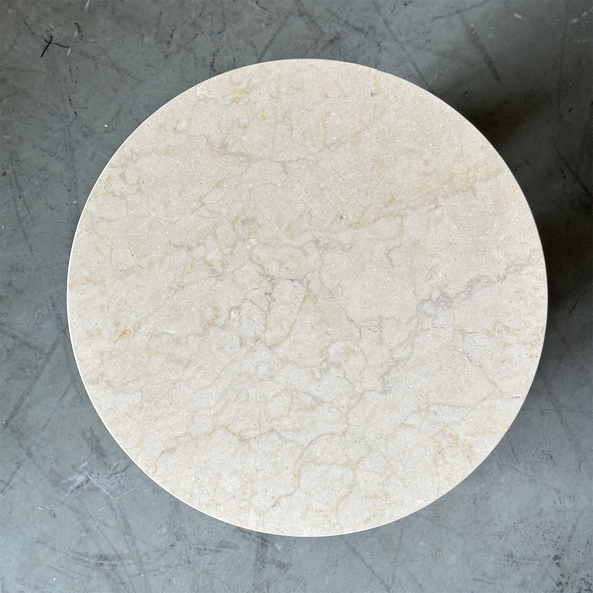 Acariel Table D'appoint en Marbre Minimaliste Moderne Accessoires