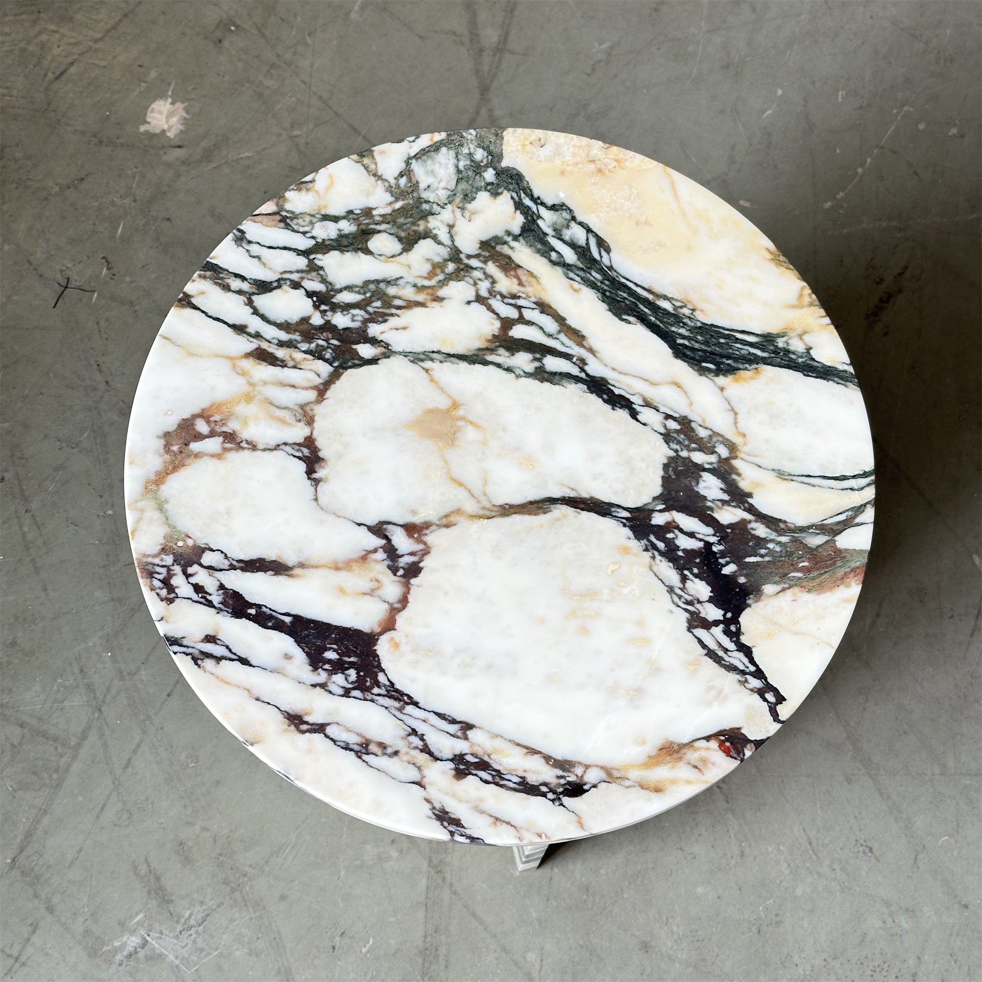 Acariel Table D'appoint en Marbre Minimaliste Moderne Accessoires
