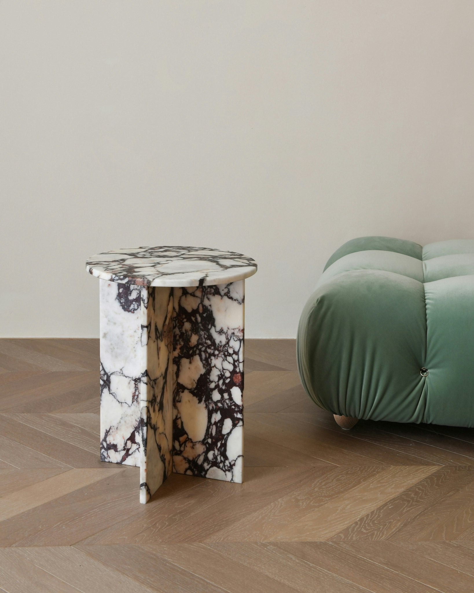 Acariel Table D'appoint en Marbre Minimaliste Moderne Accessoires