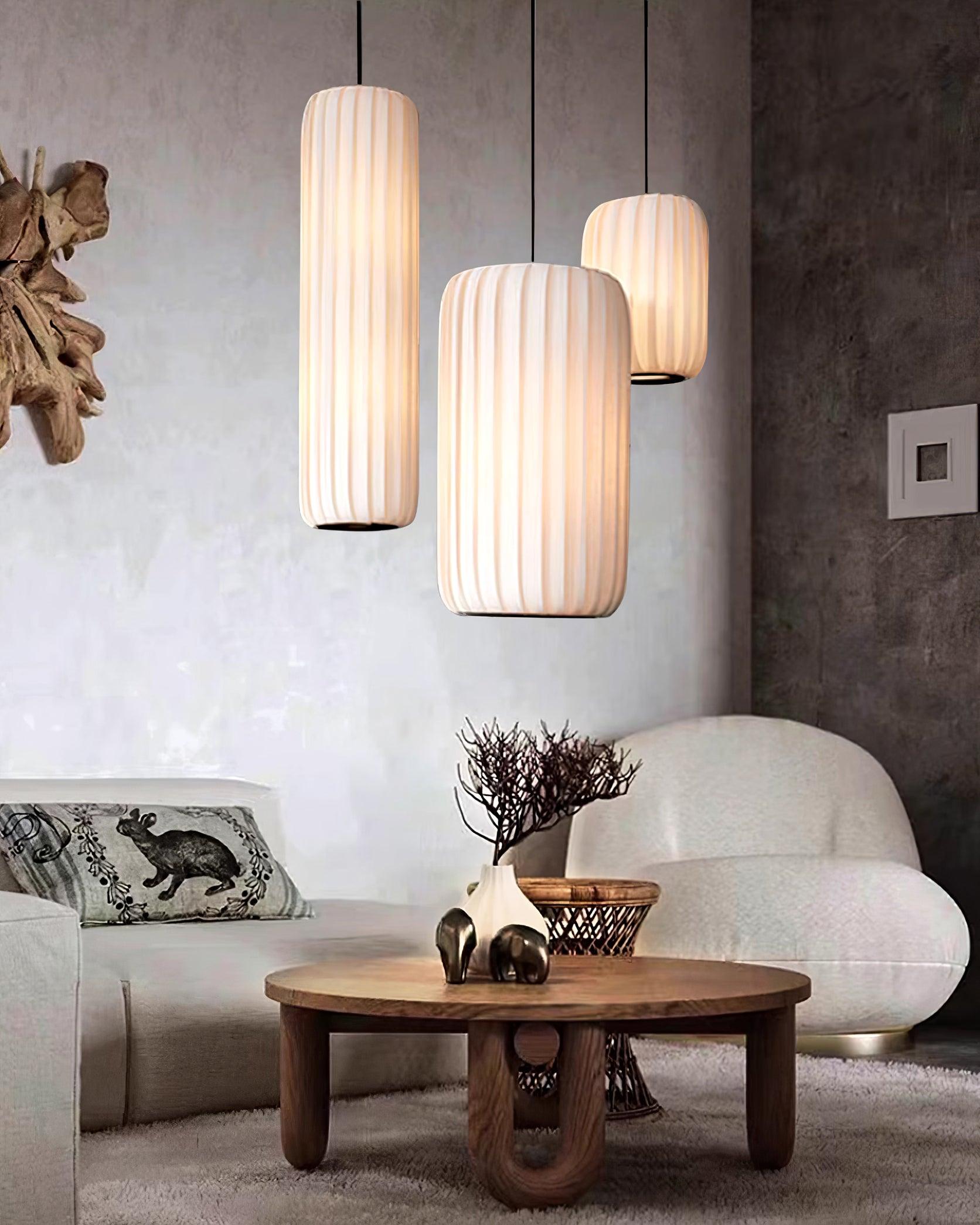 Rinwa Lampe Suspension Trois Styles