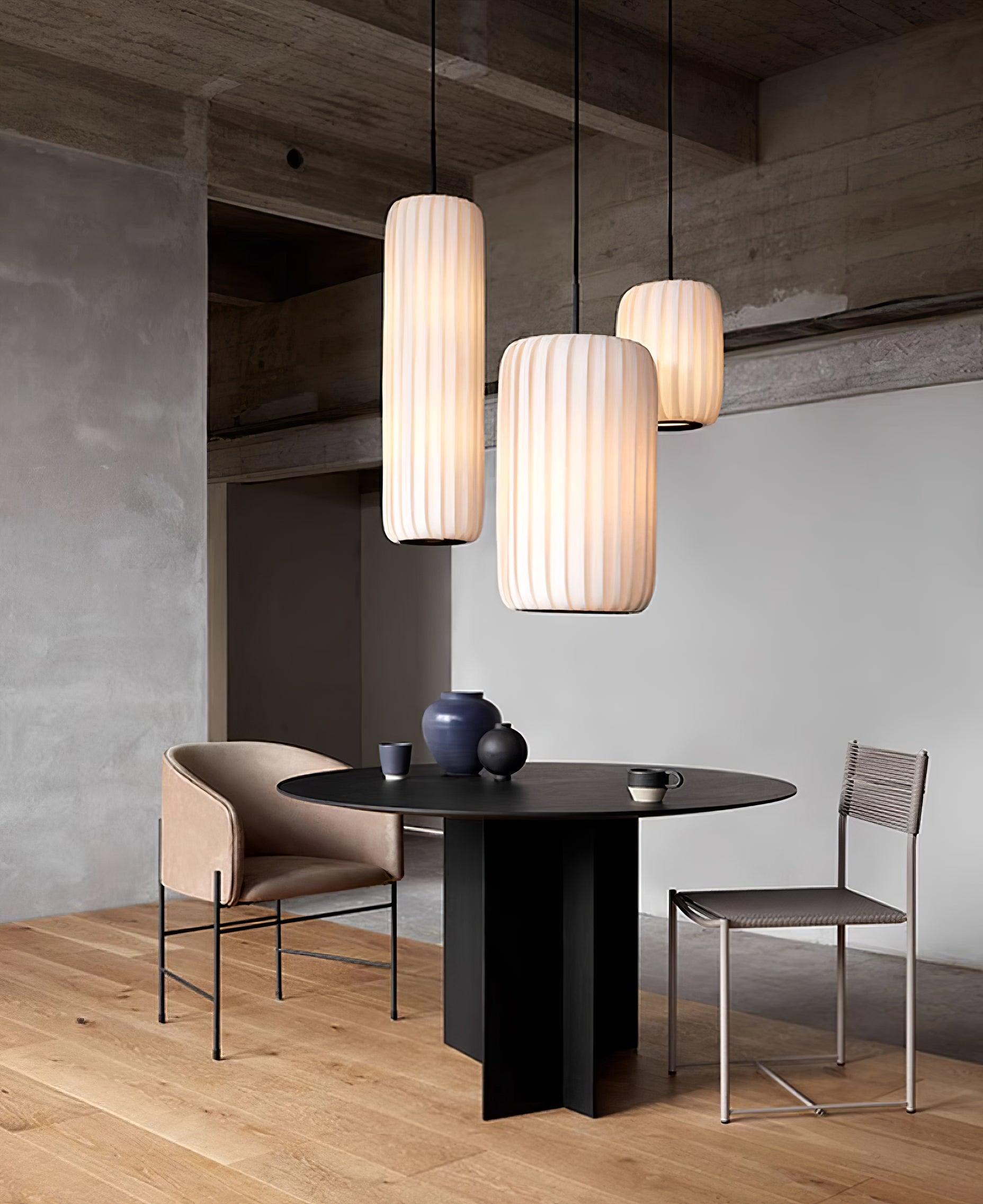 Rinwa Lampe Suspension Trois Styles