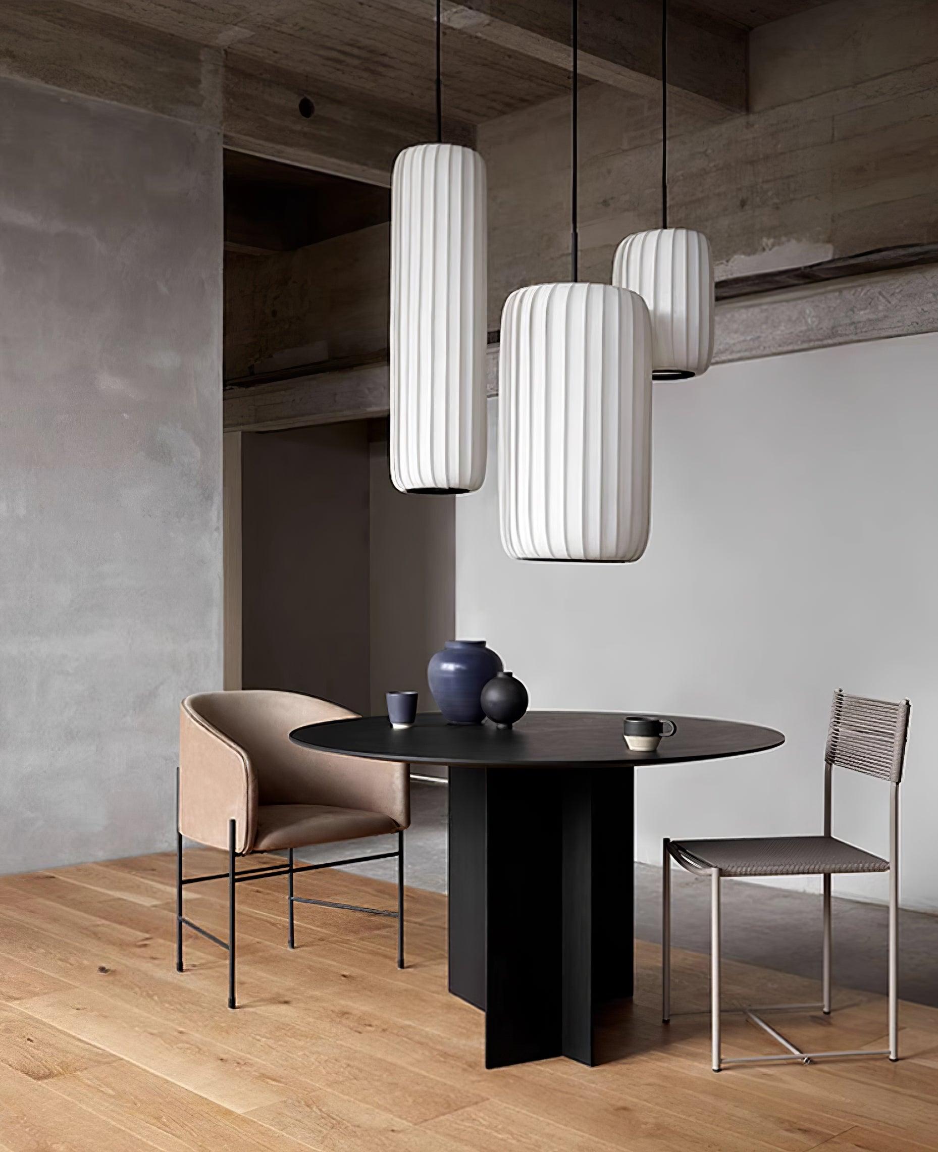 Rinwa Lampe Suspension Trois Styles