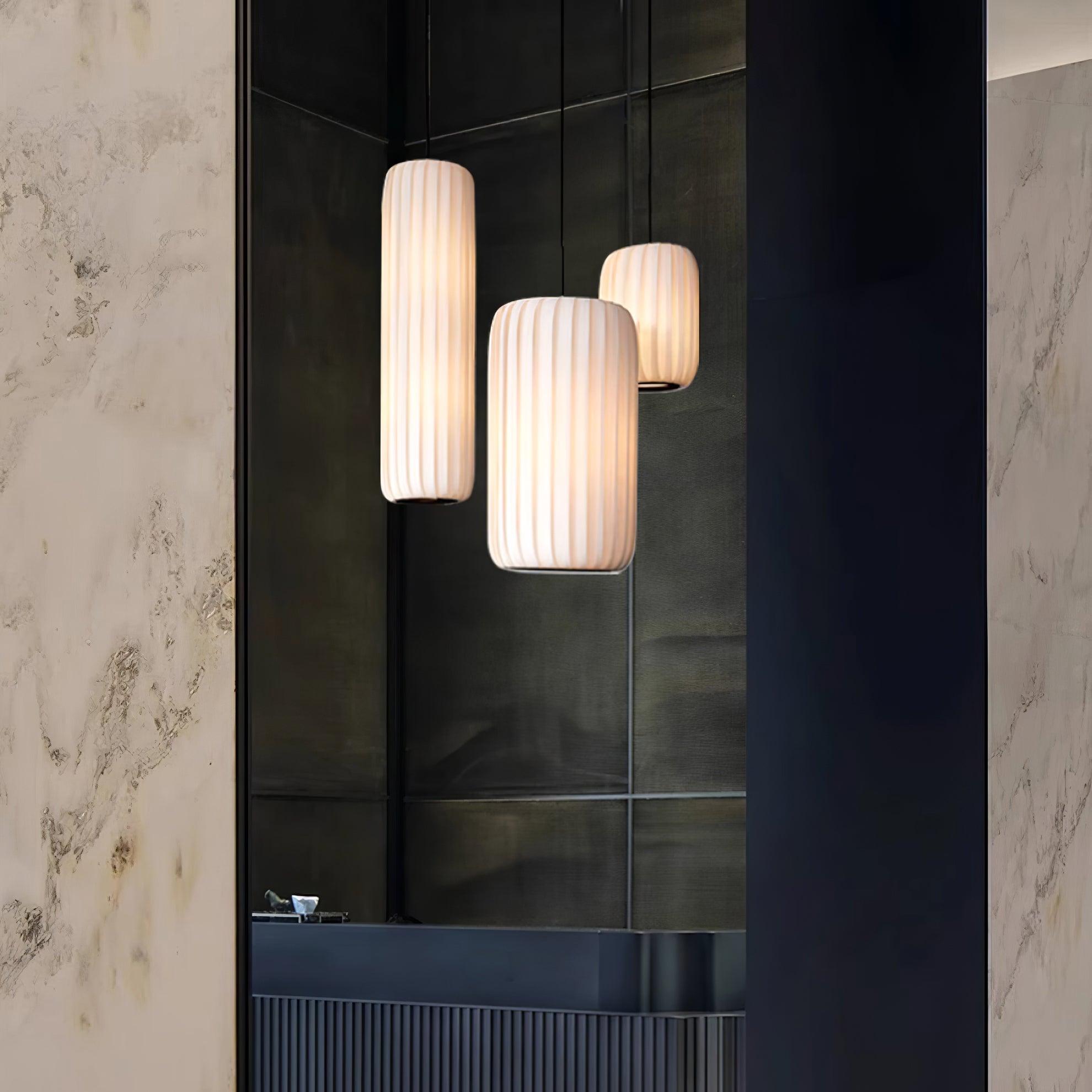Rinwa Lampe Suspension Trois Styles