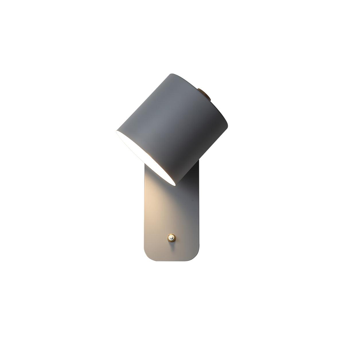 Lustra Applique Murale Cylindrique Rotative