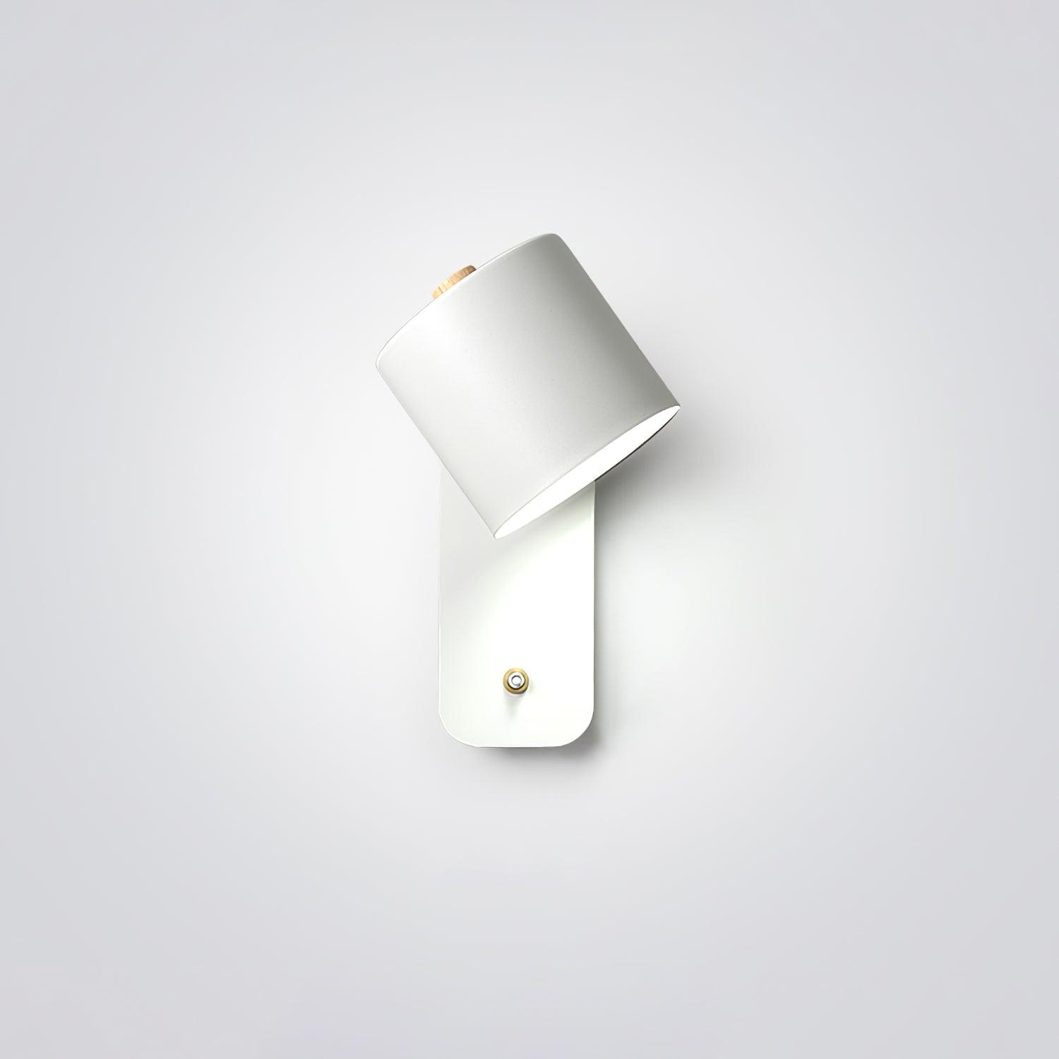 Lustra Applique Murale Cylindrique Rotative