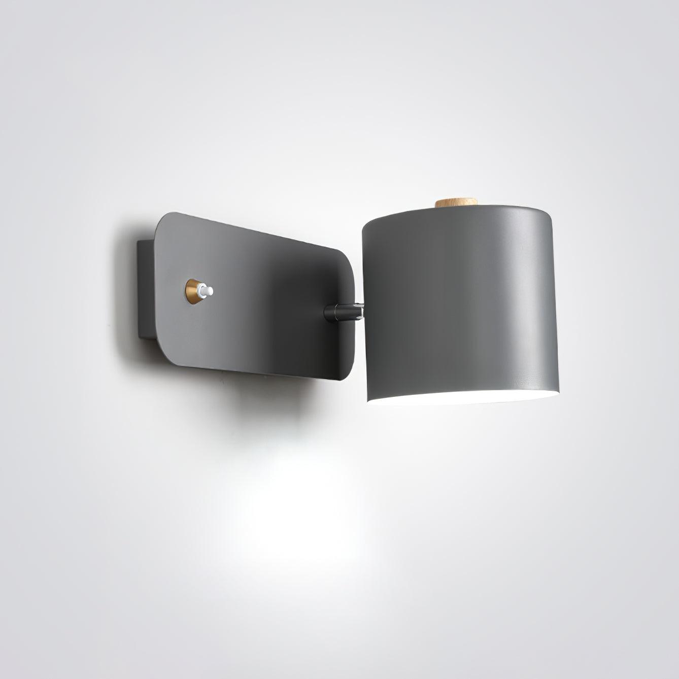 Lustra Applique Murale Cylindrique Rotative