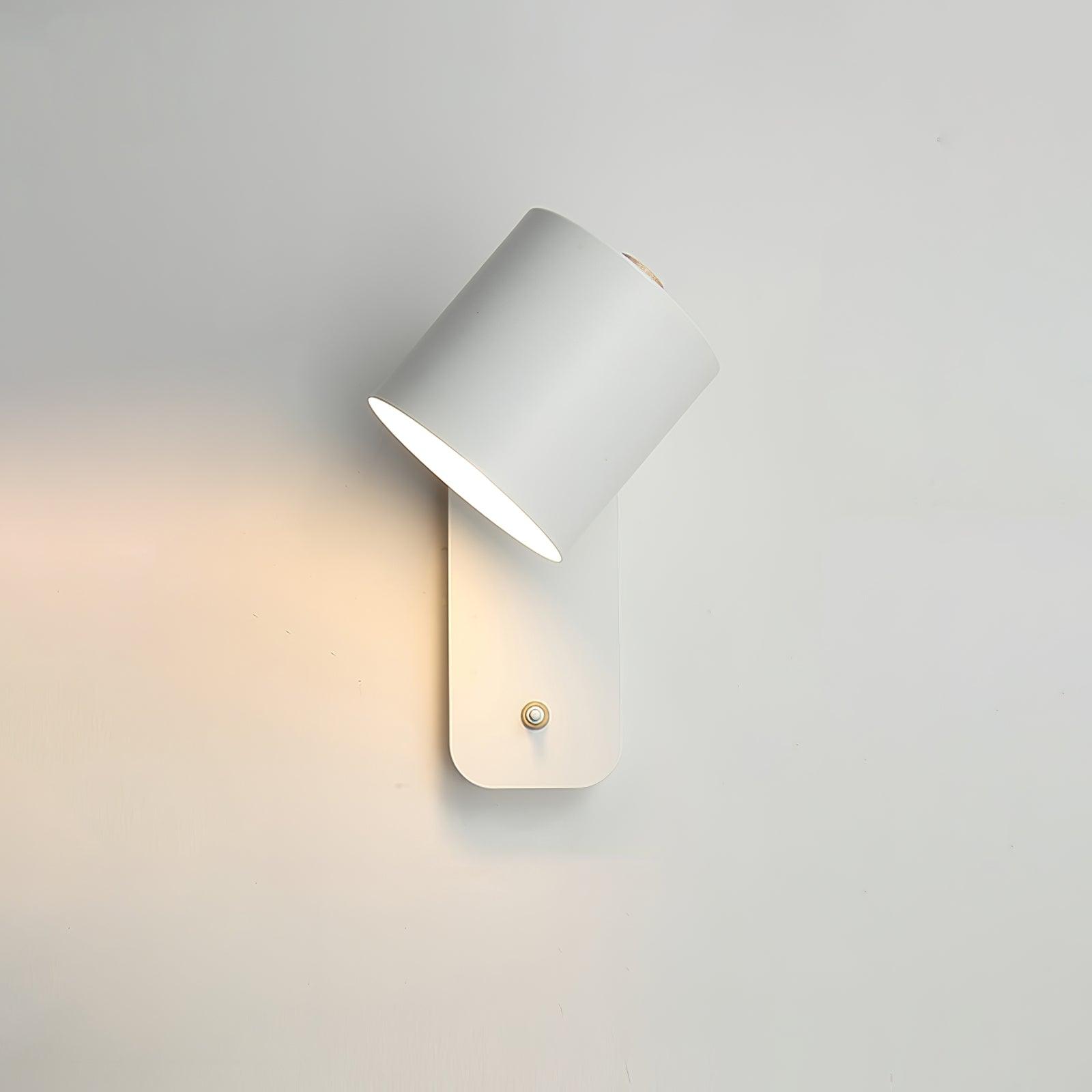 Lustra Applique Murale Cylindrique Rotative