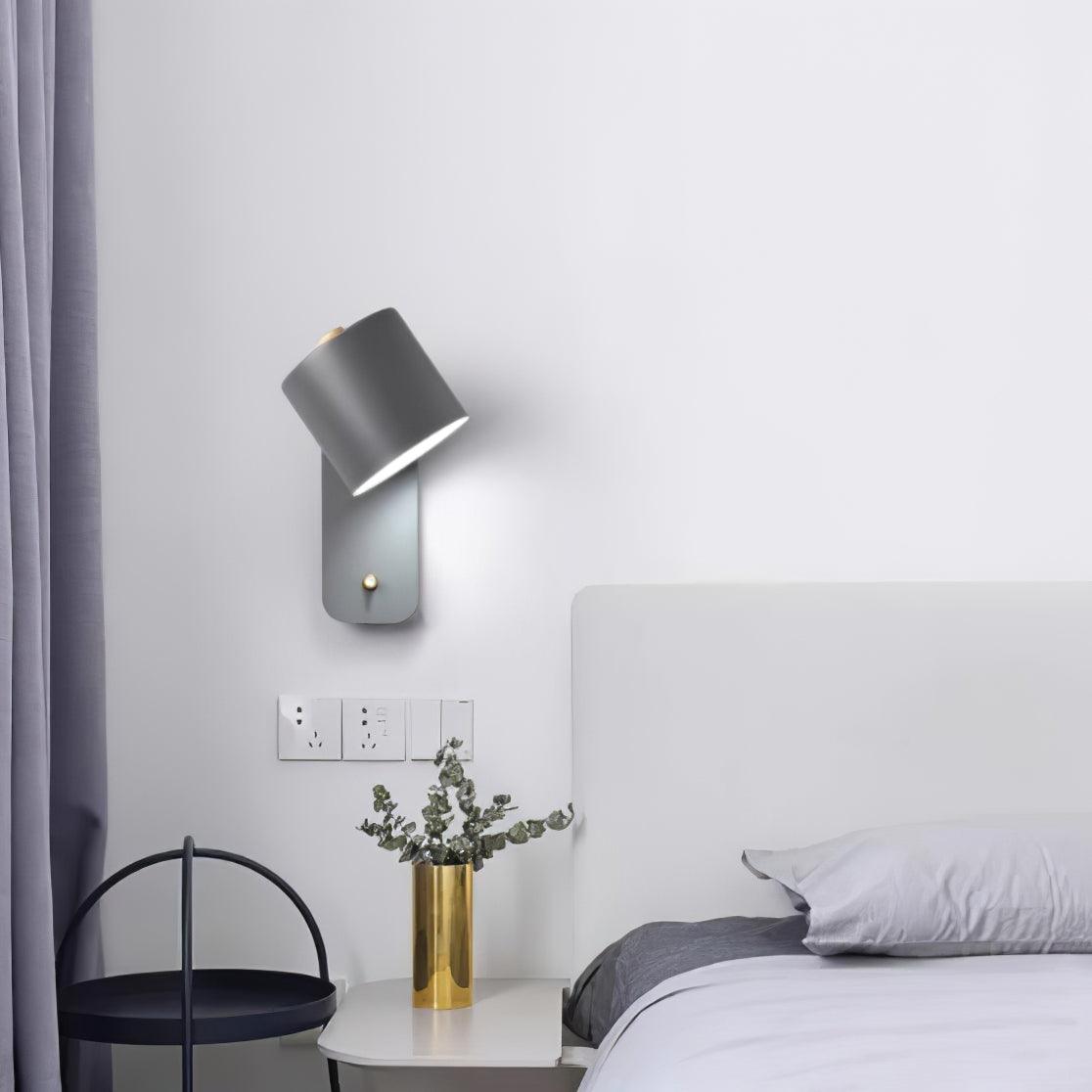 Lustra Applique Murale Cylindrique Rotative