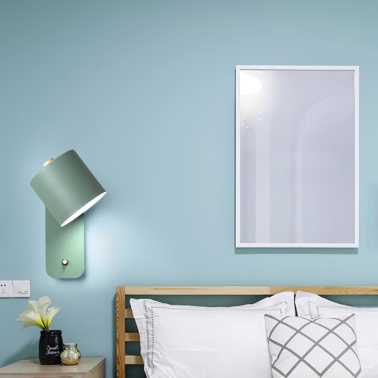 Lustra Applique Murale Cylindrique Rotative