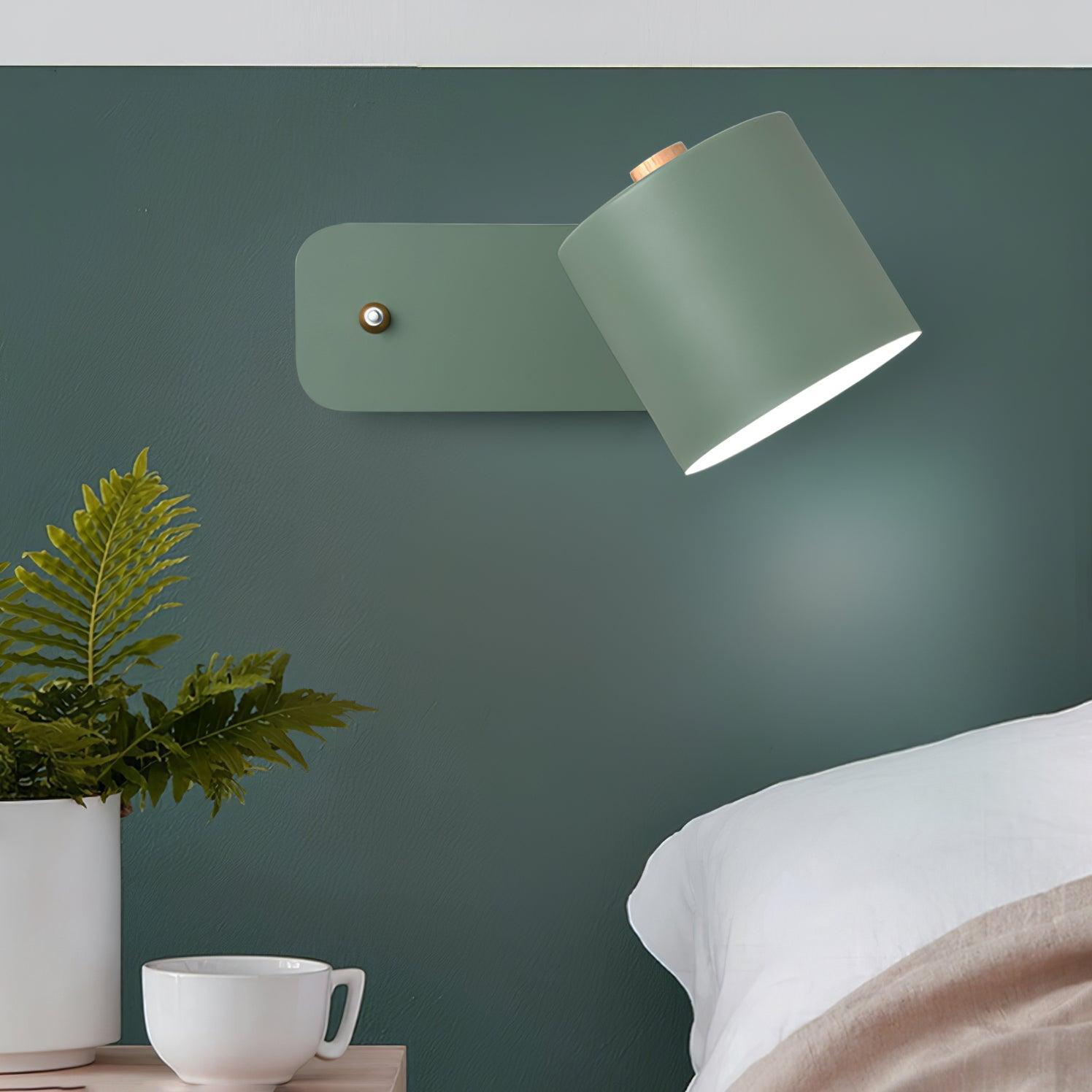 Lustra Applique Murale Cylindrique Rotative