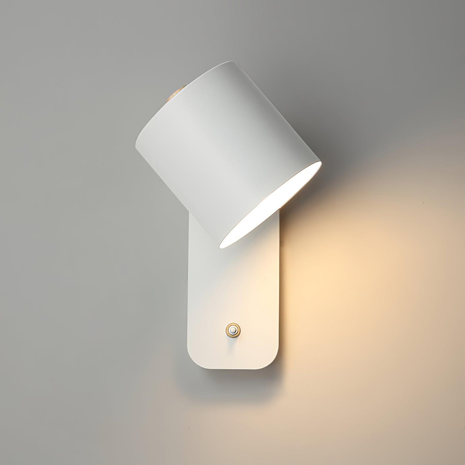 Lustra Applique Murale Cylindrique Rotative