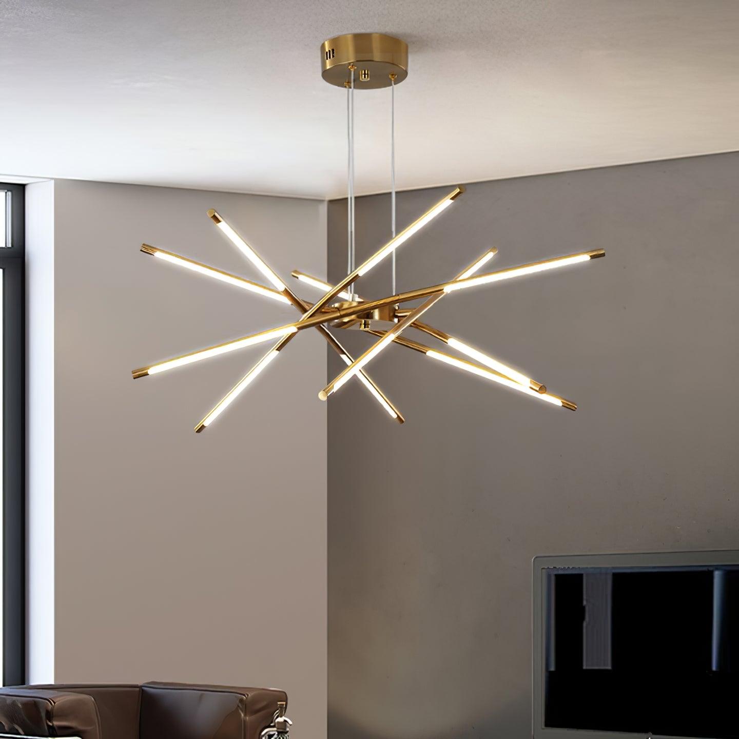 Lustra Lustre LED Rotatif Moderne