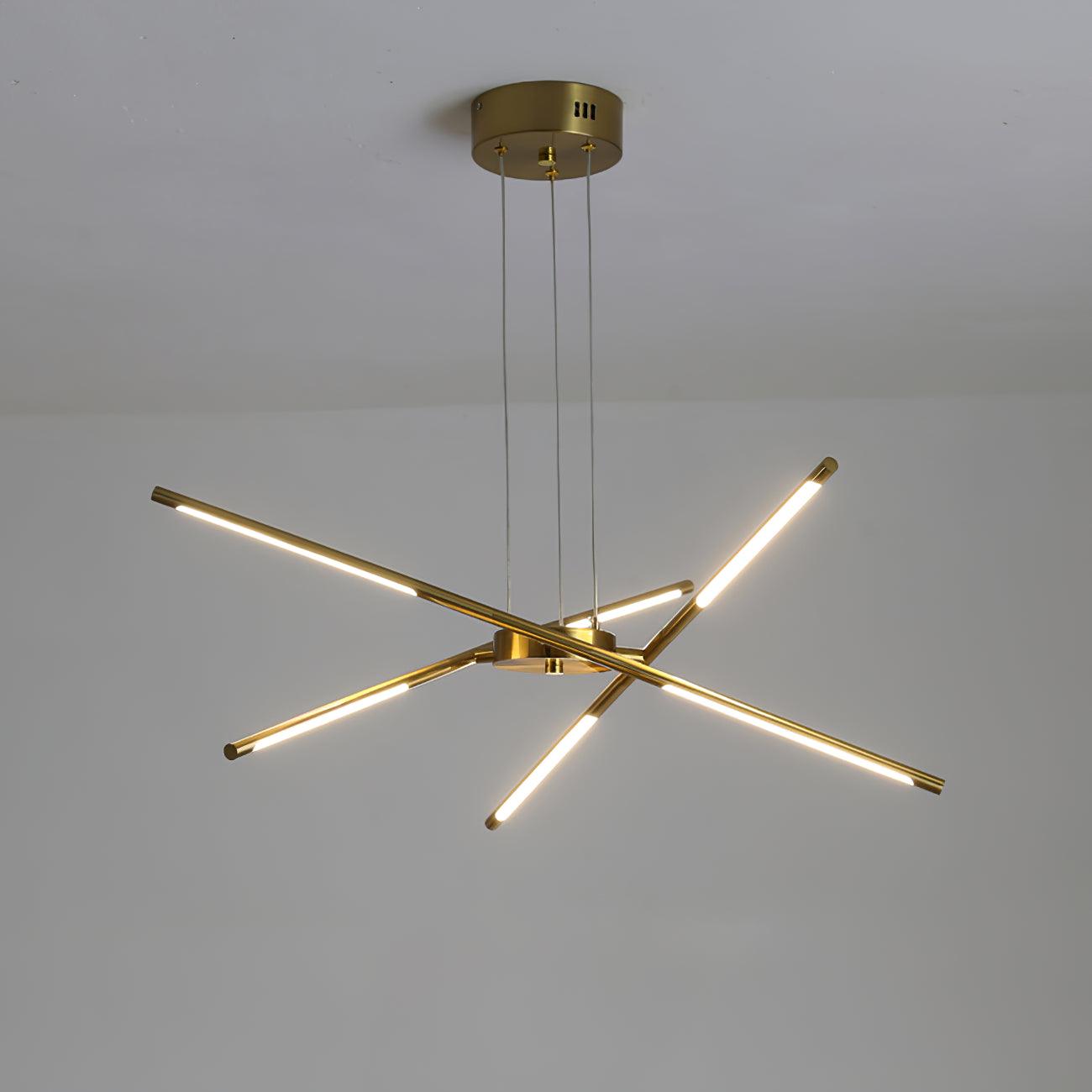 Lustra Lustre LED Rotatif Moderne