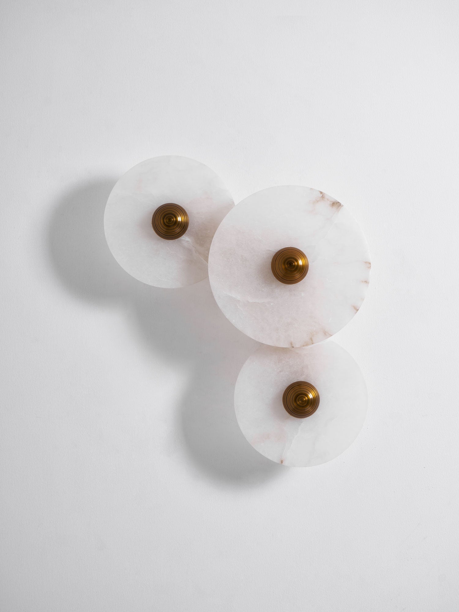 Selene Plafonnier Minimaliste en Albâtre