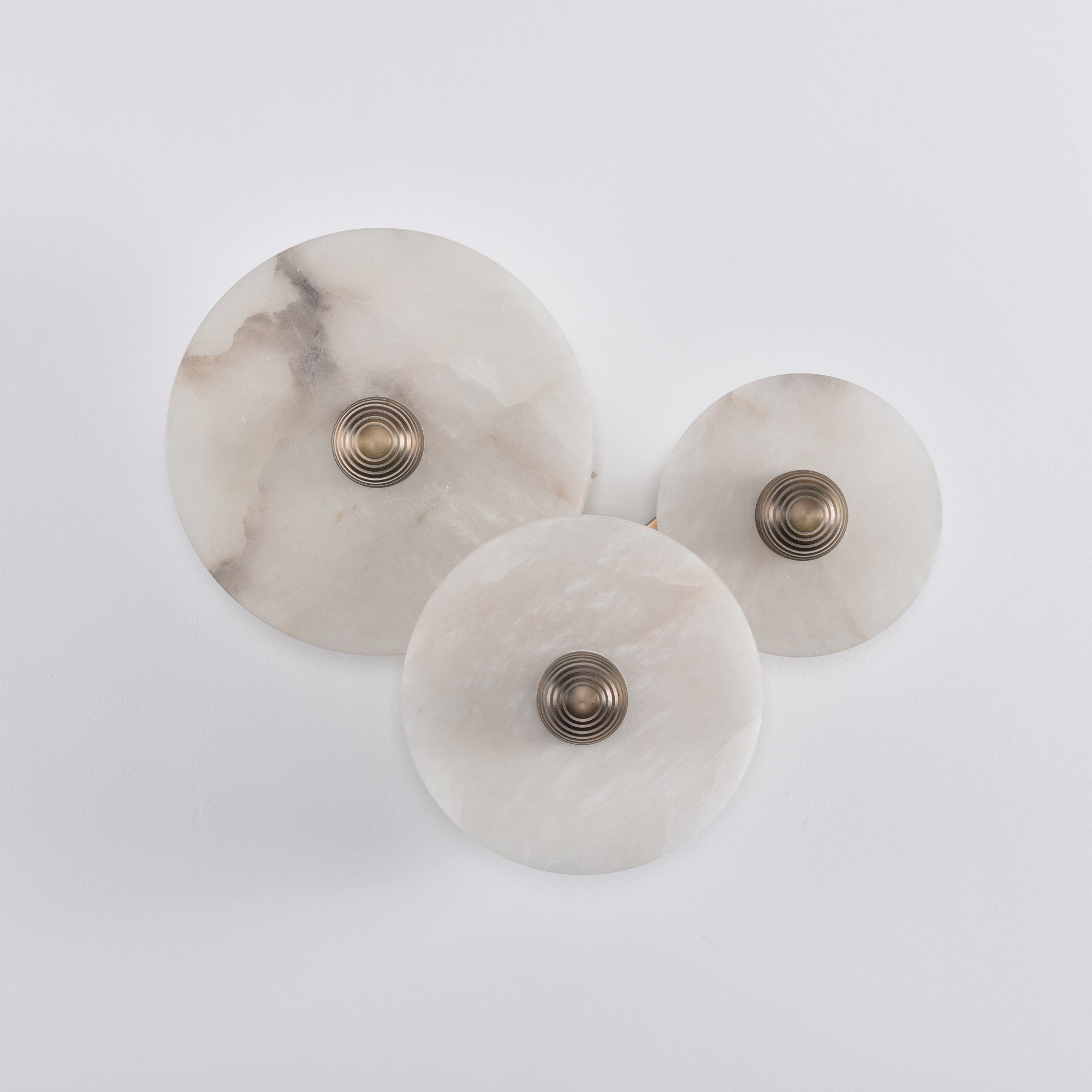 Selene Plafonnier Minimaliste en Albâtre