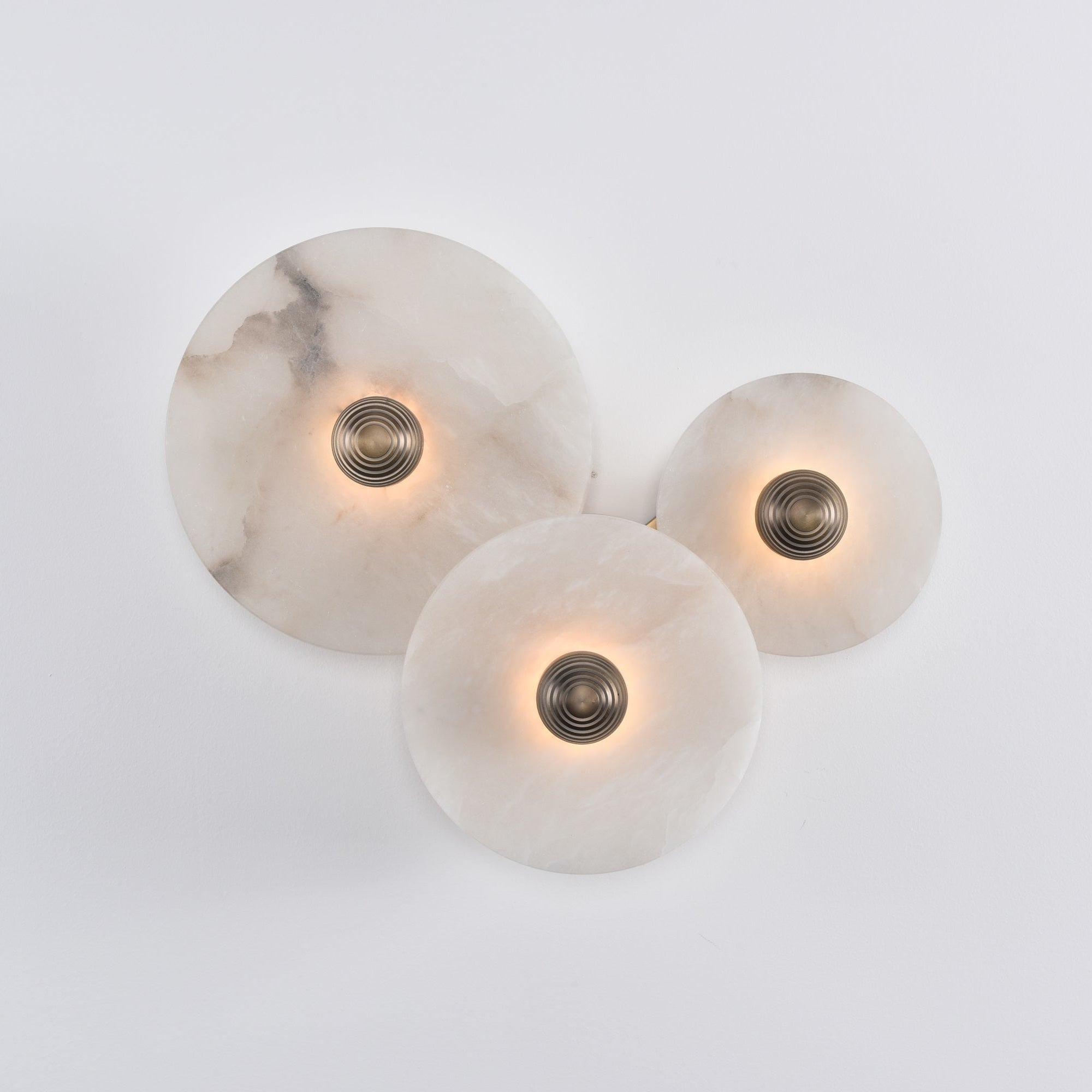 Selene Plafonnier Minimaliste en Albâtre