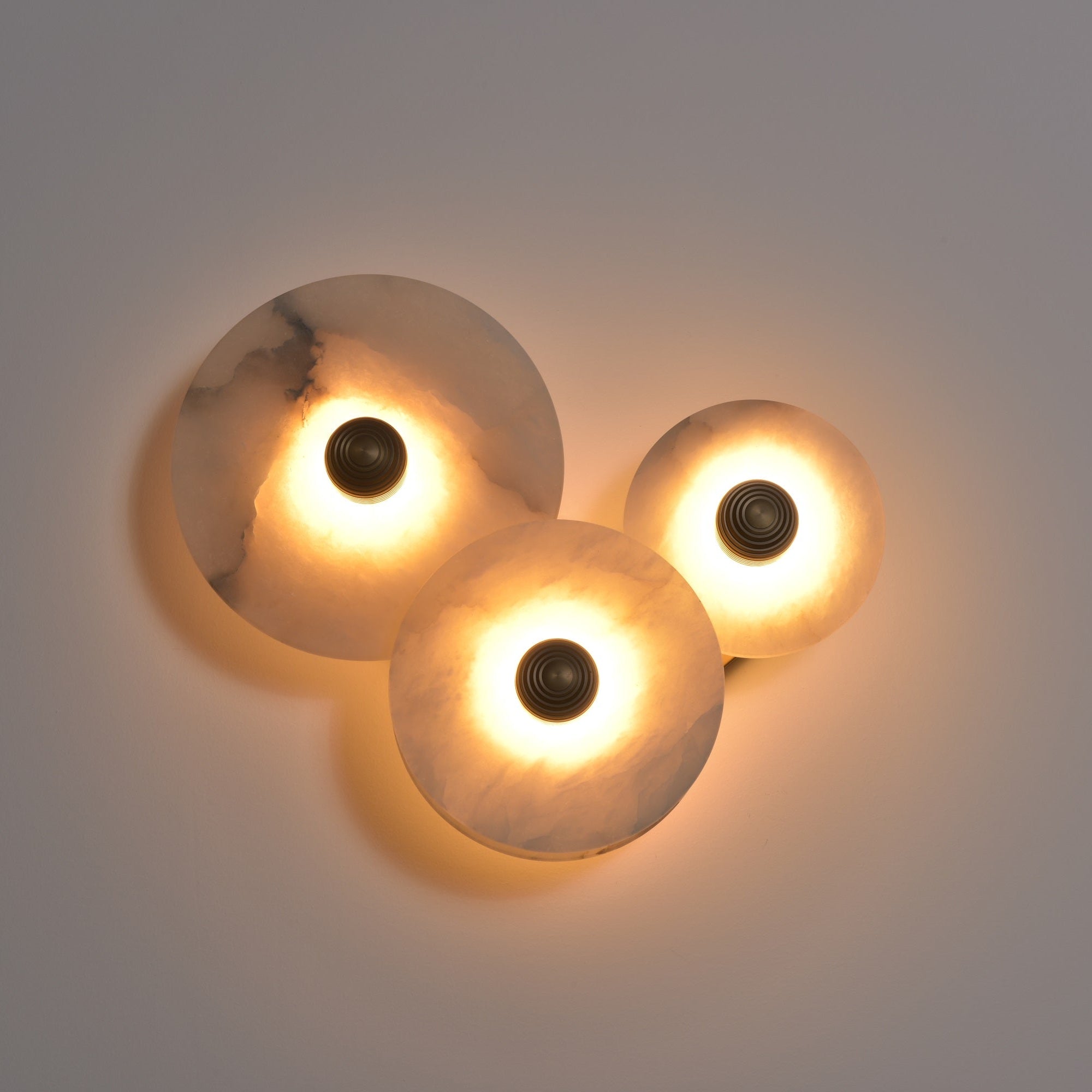 Selene Plafonnier Minimaliste en Albâtre