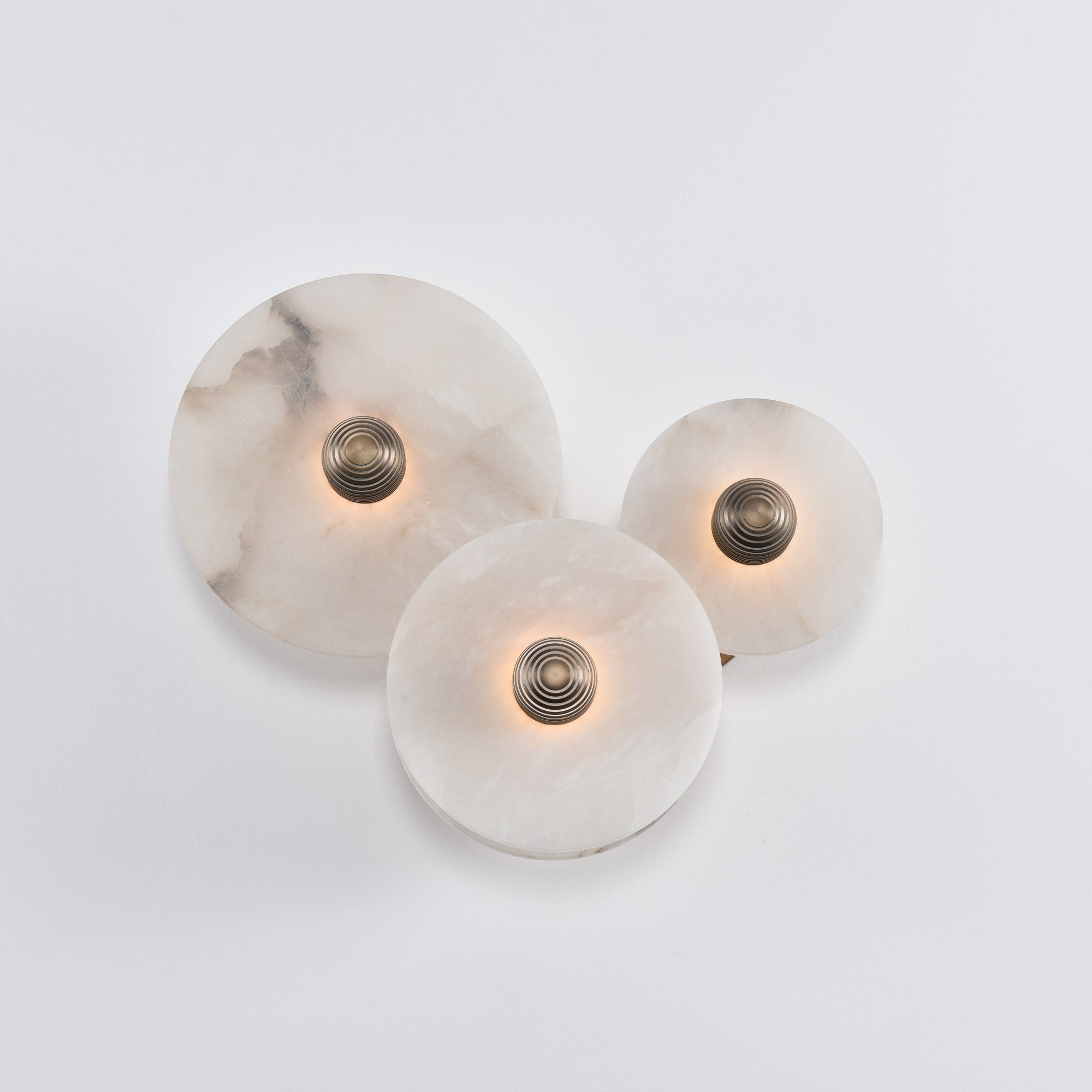 Selene Plafonnier Minimaliste en Albâtre
