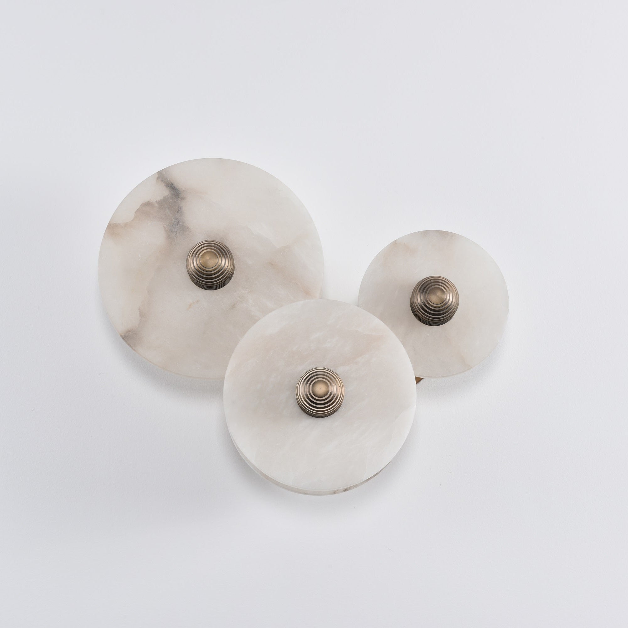 Selene Plafonnier Minimaliste en Albâtre