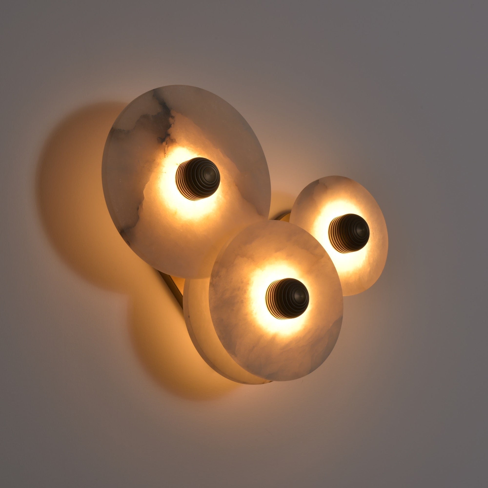 Selene Plafonnier Minimaliste en Albâtre