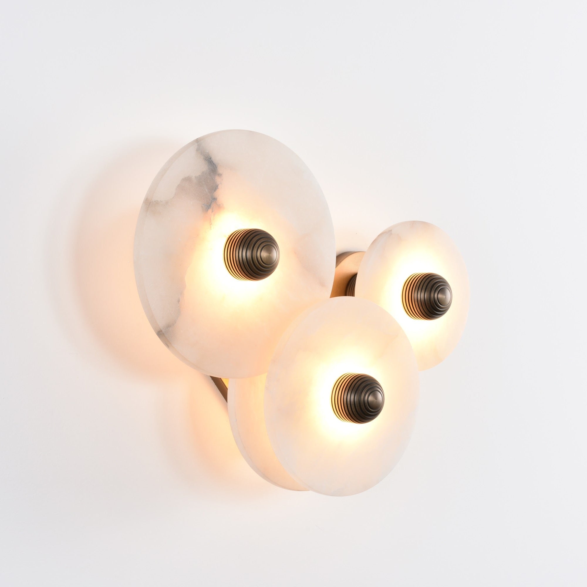 Selene Plafonnier Minimaliste en Albâtre