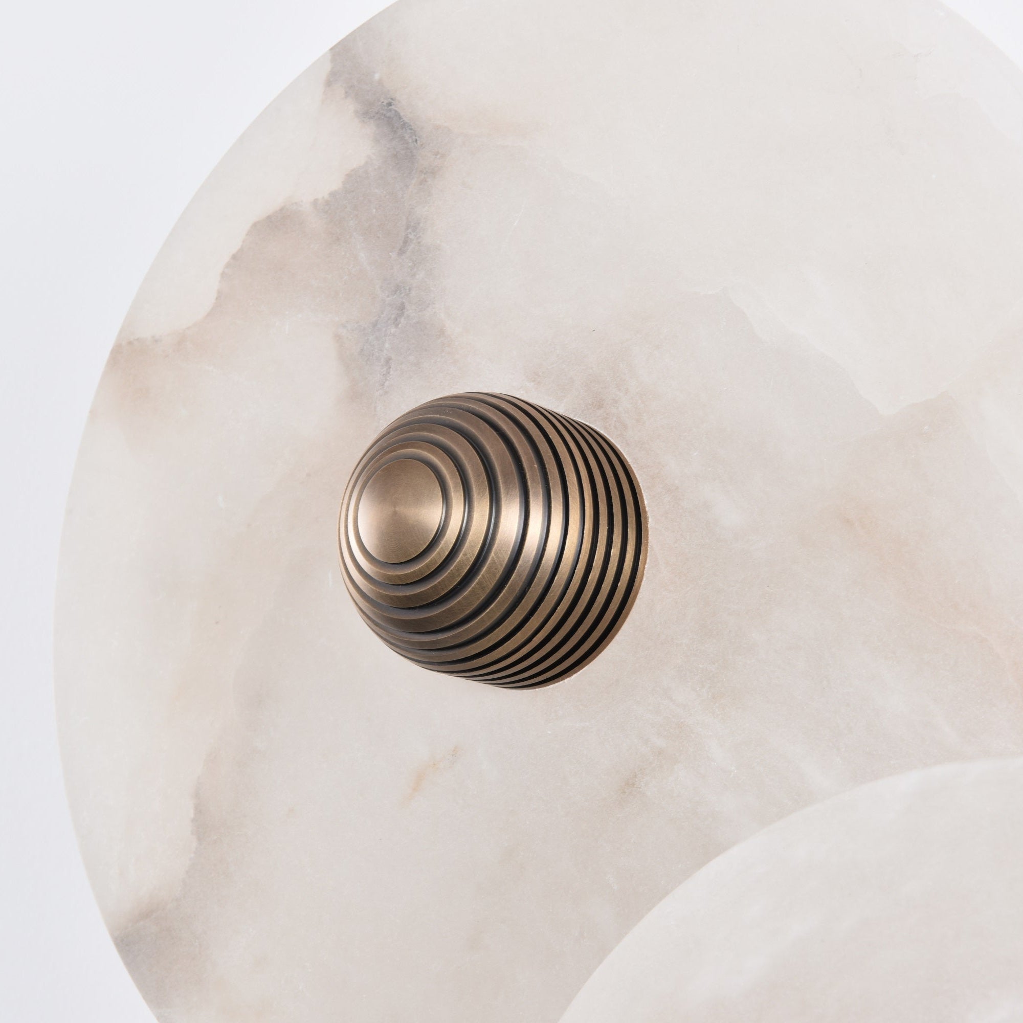 Selene Plafonnier Minimaliste en Albâtre