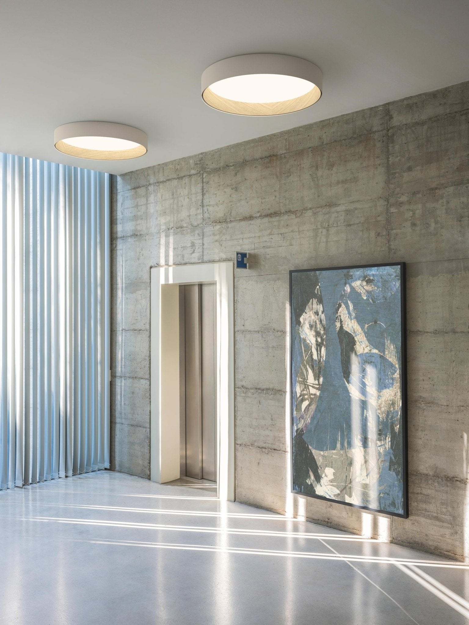 Elvenis Plafonnier Rond Moderne Minimaliste