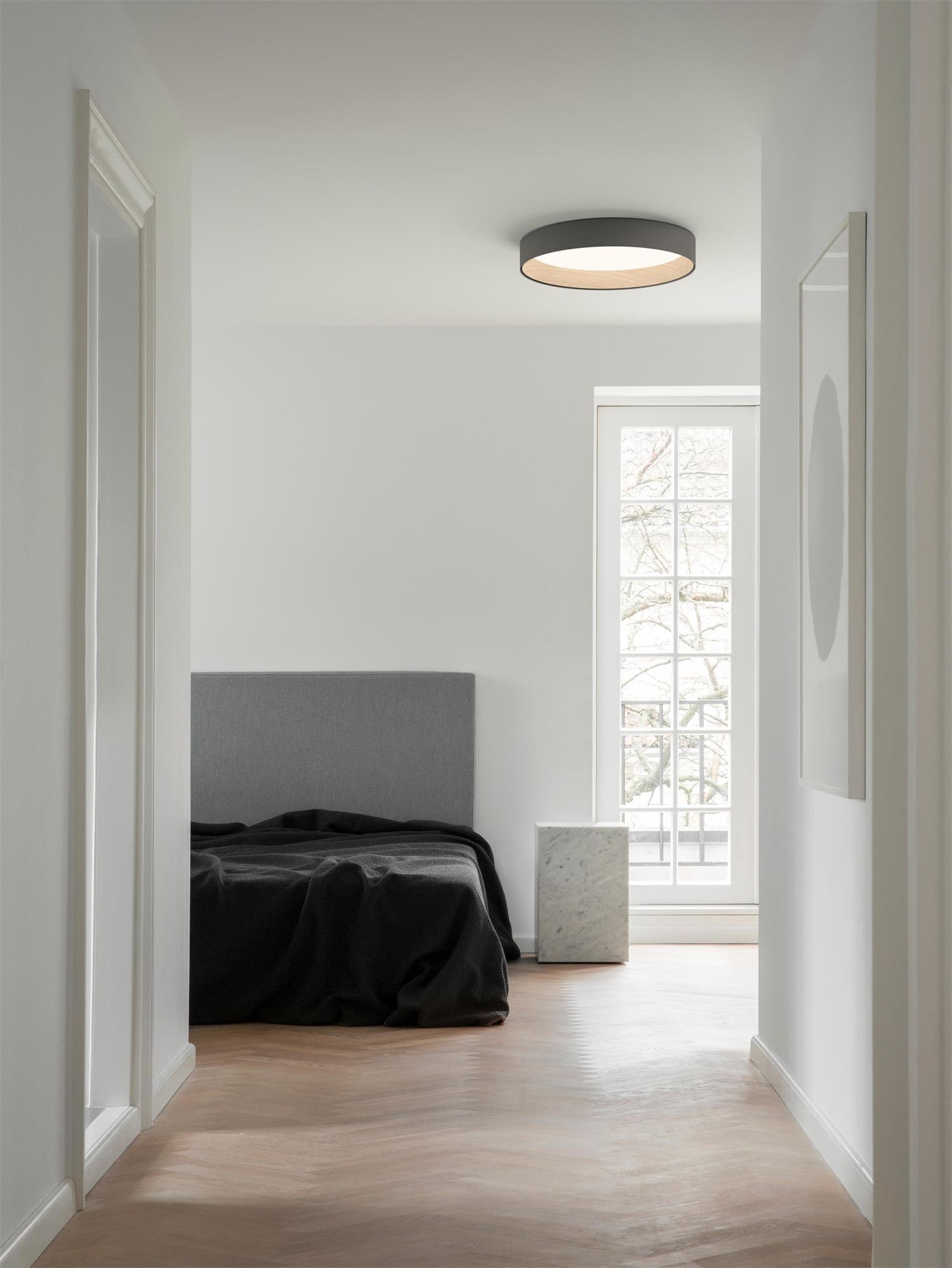 Elvenis Plafonnier Rond Moderne Minimaliste