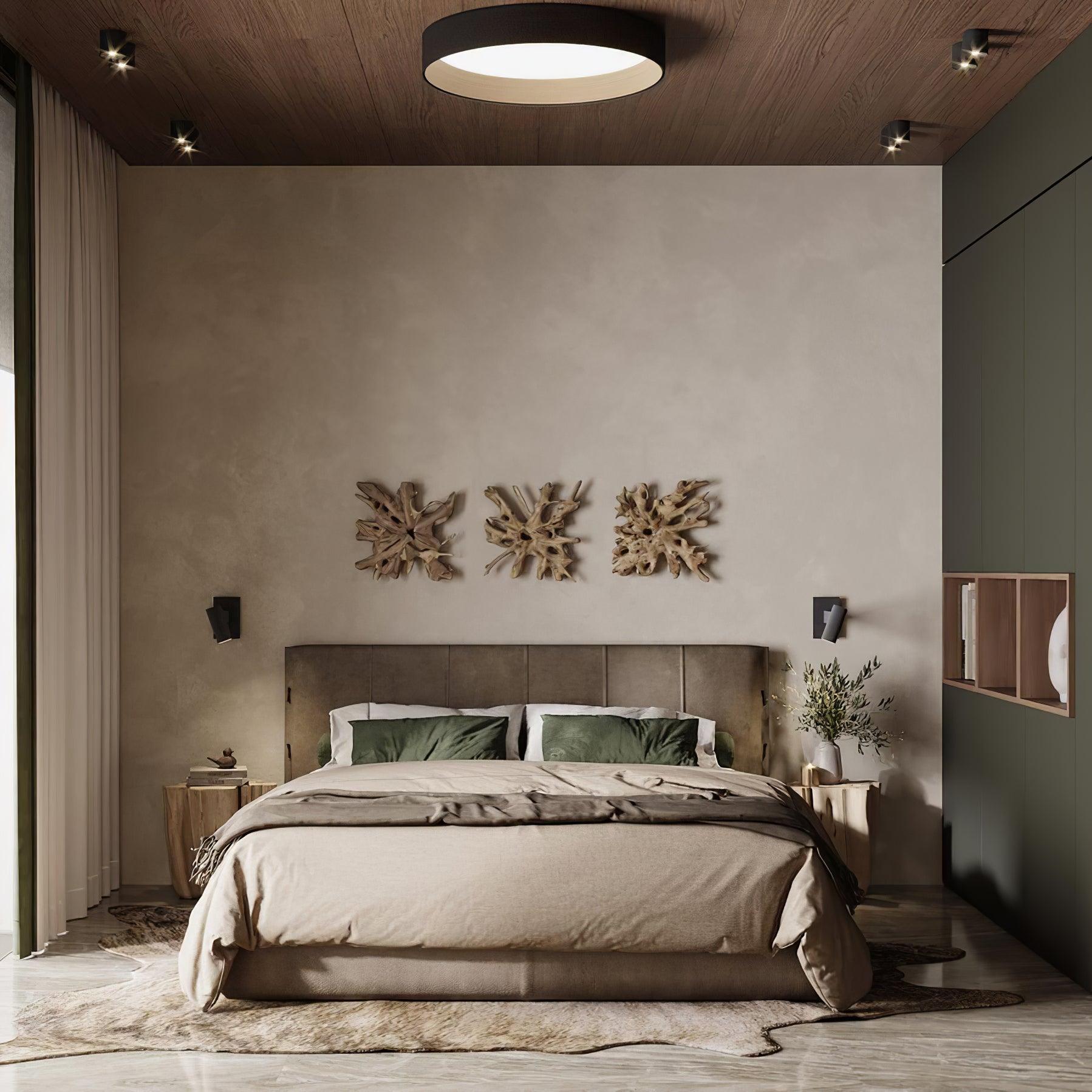 Elvenis Plafonnier Rond Moderne Minimaliste