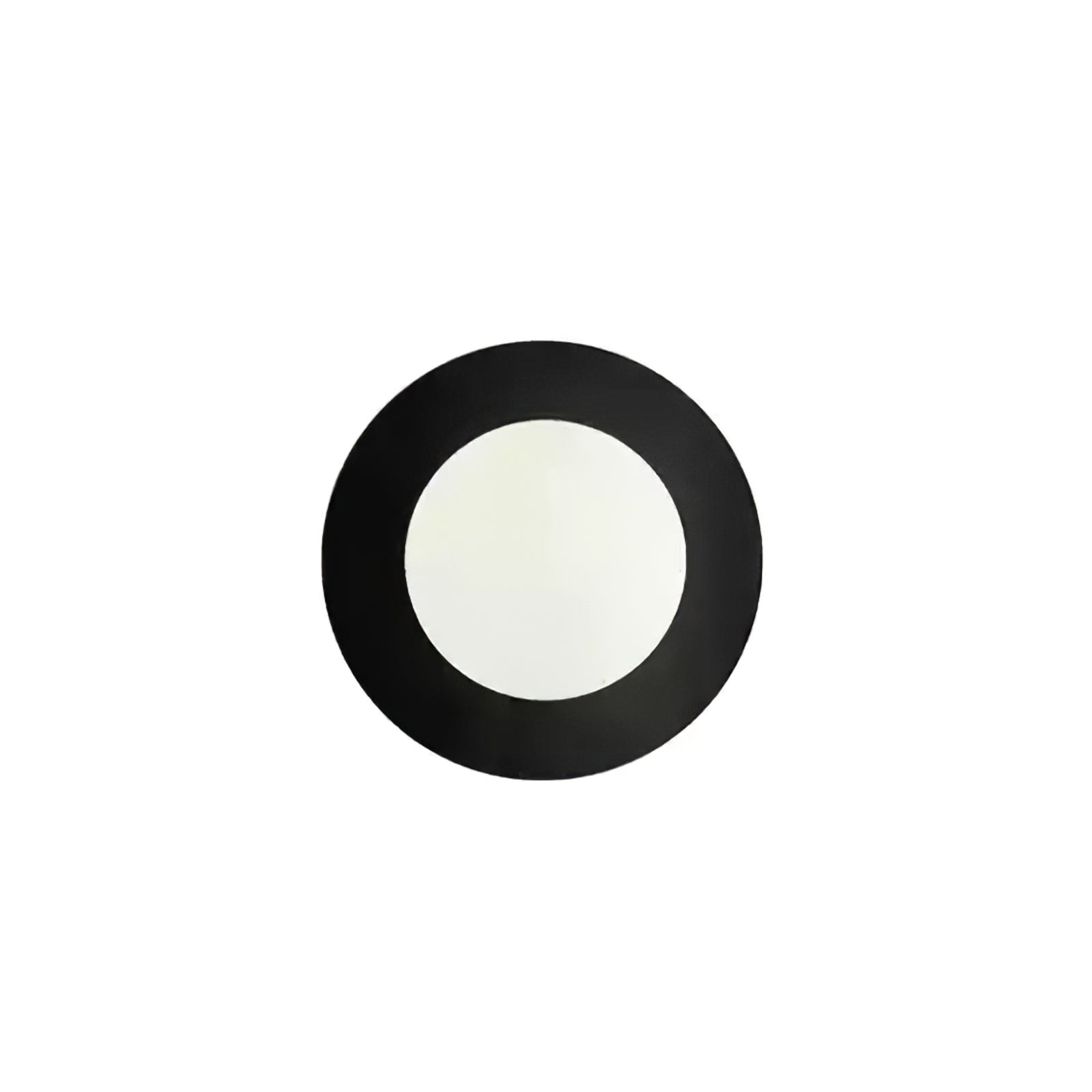 Godfrey Applique Murale Ronde Art Minimaliste en Laiton et Verre