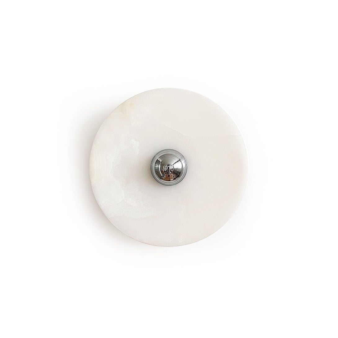 Arsole Applique Murale Ronde en Jade et Métal Moderne Minimaliste
