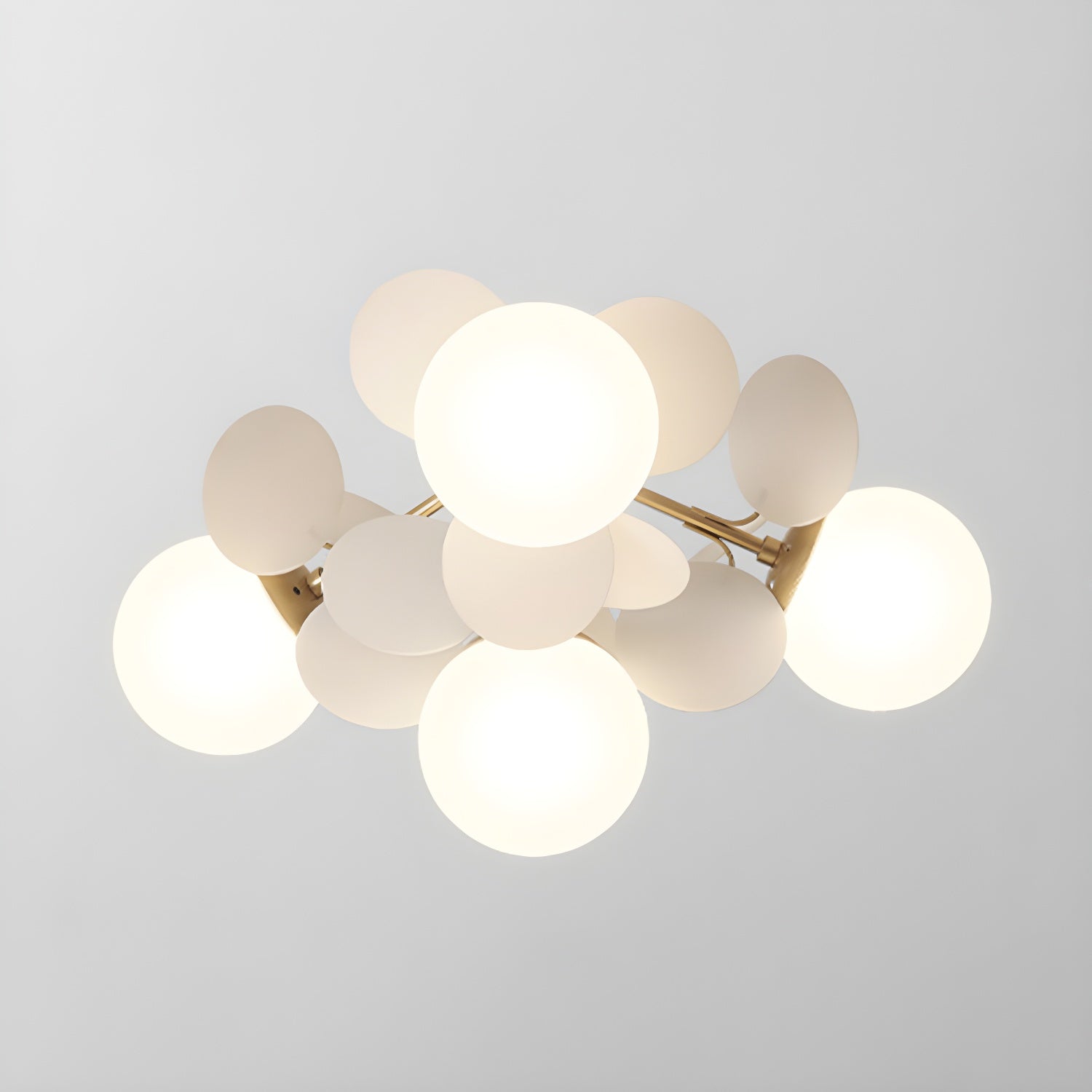Solara Plafonnier Rond Macaron aux Couleurs Pastel