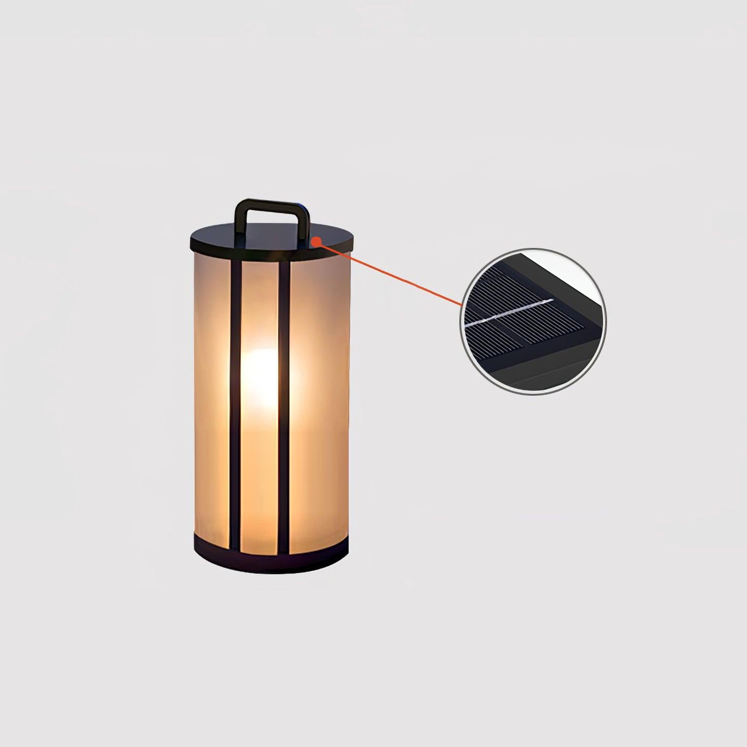 Ray Lanterne Pilier Ronde Lumière Extérieure